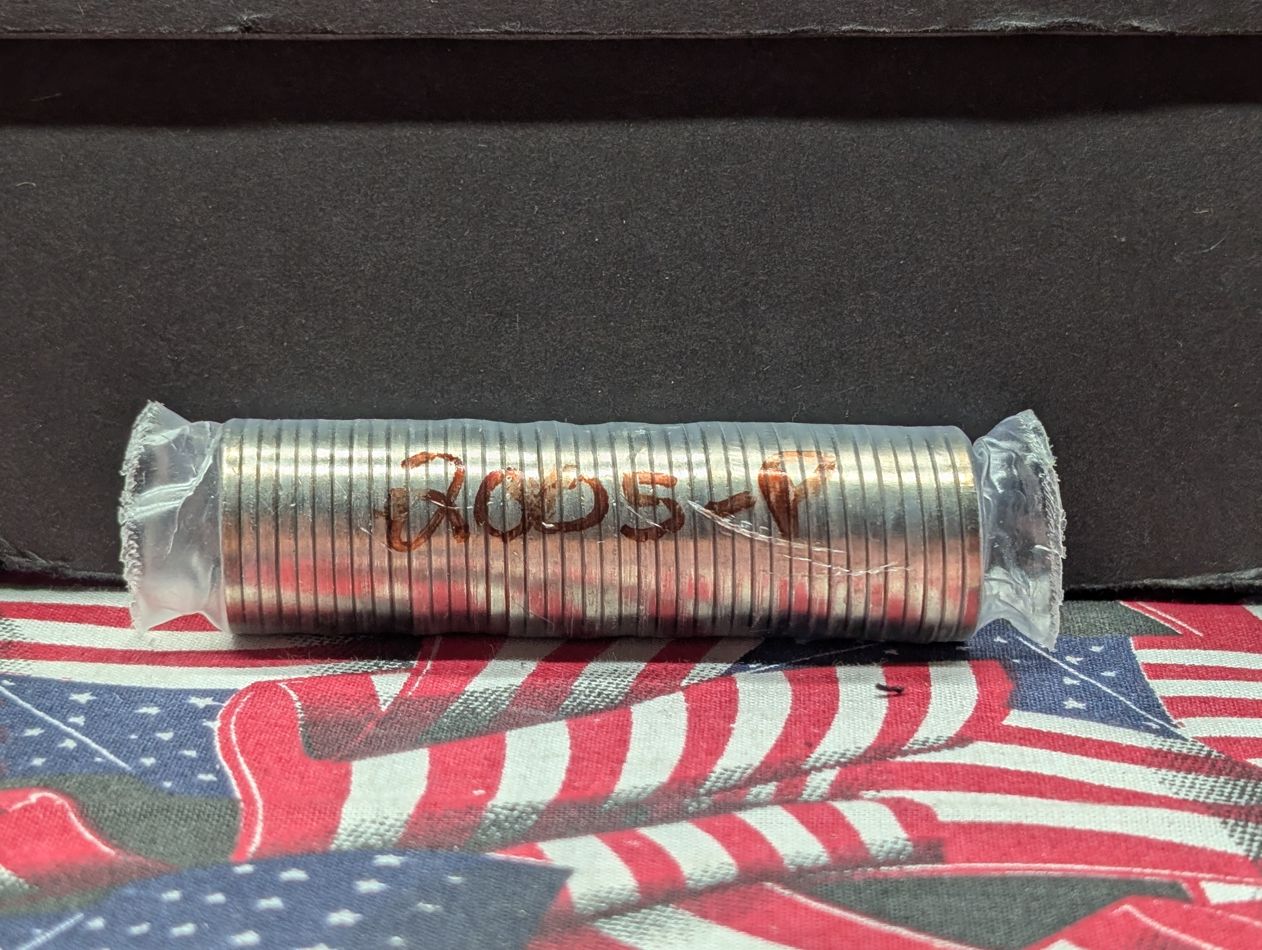 Shrink Wrapped Roll of 2005-P Ocean In View Jefferson Nickels