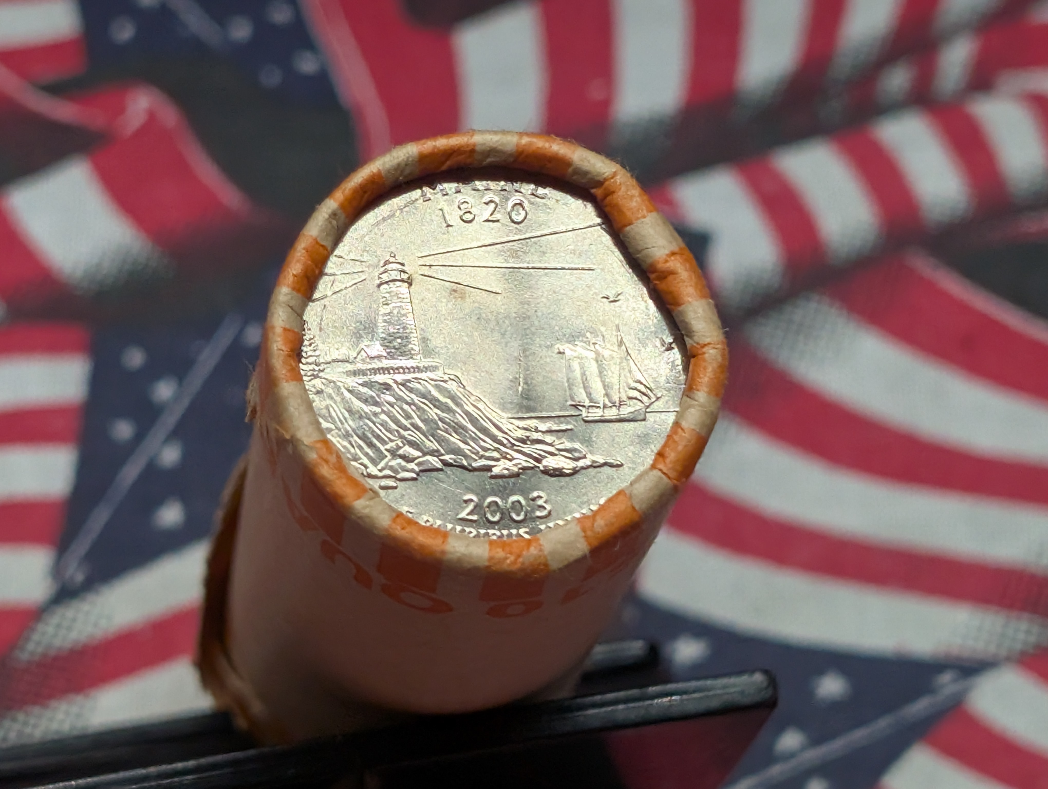 2003-P Maine Washington Quarters, Unopened Roll