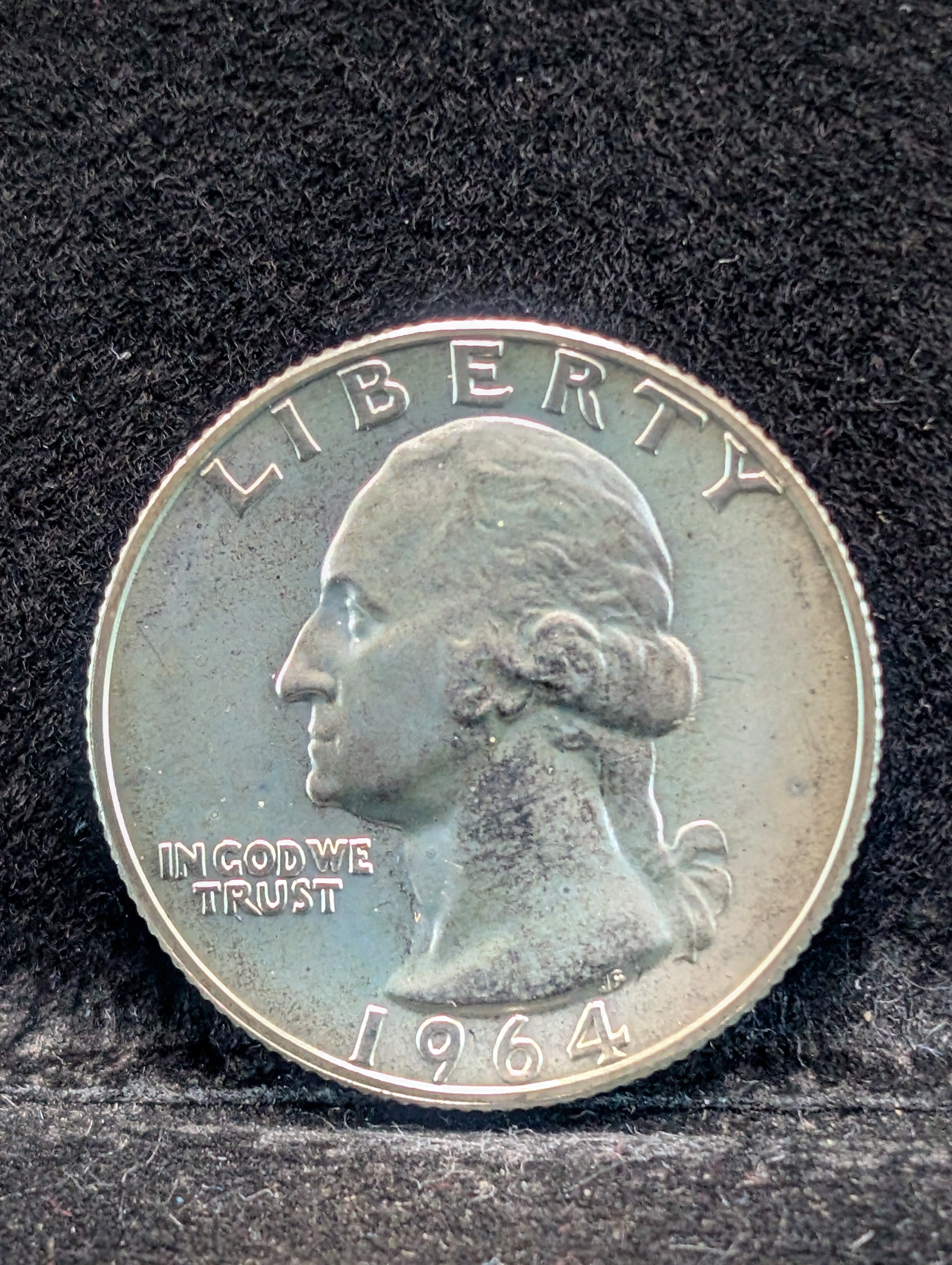 1964-P Washington 90% Silver Quarter