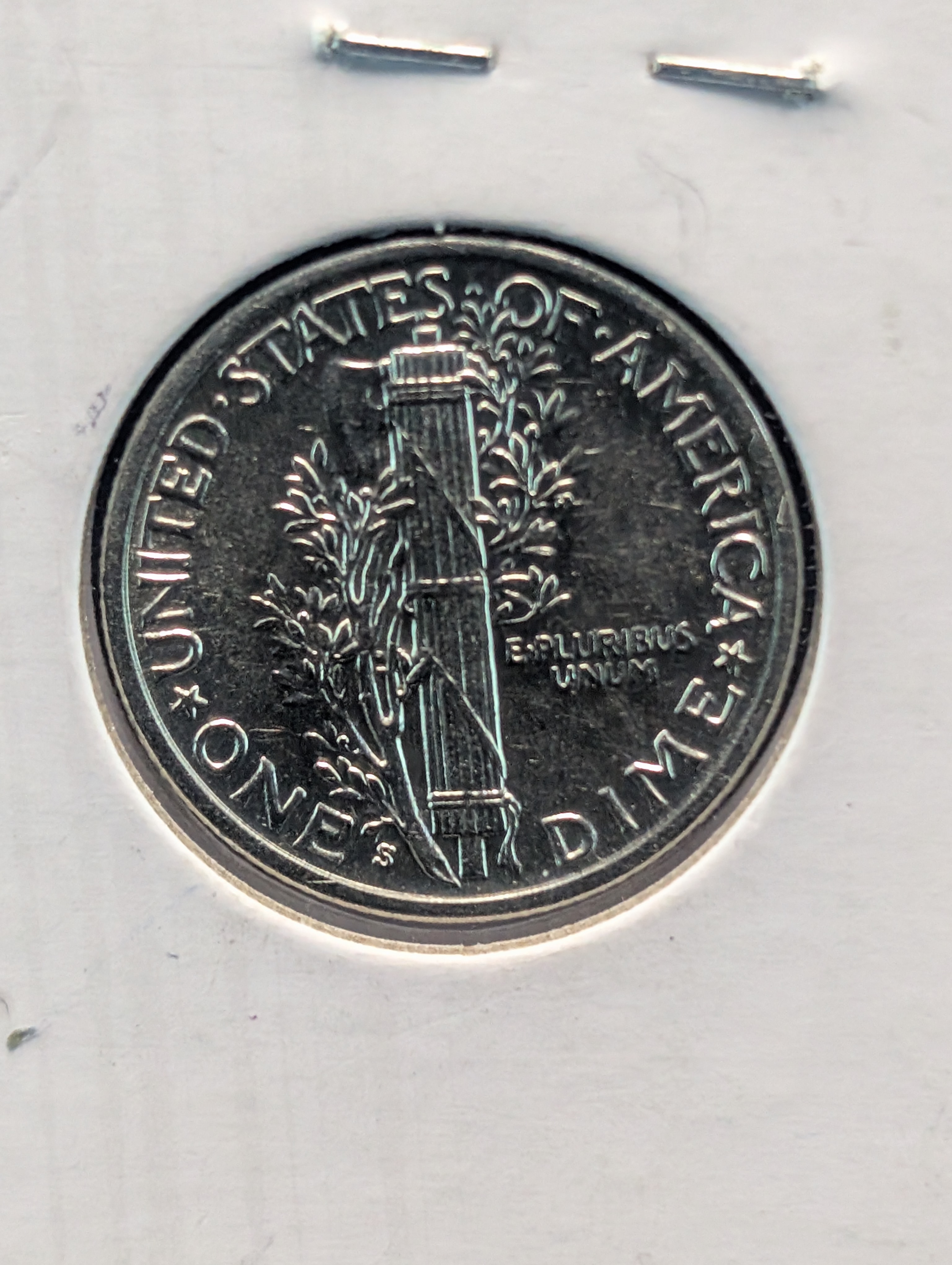 1937-S Mercury 90% Silver Dime - Better Date