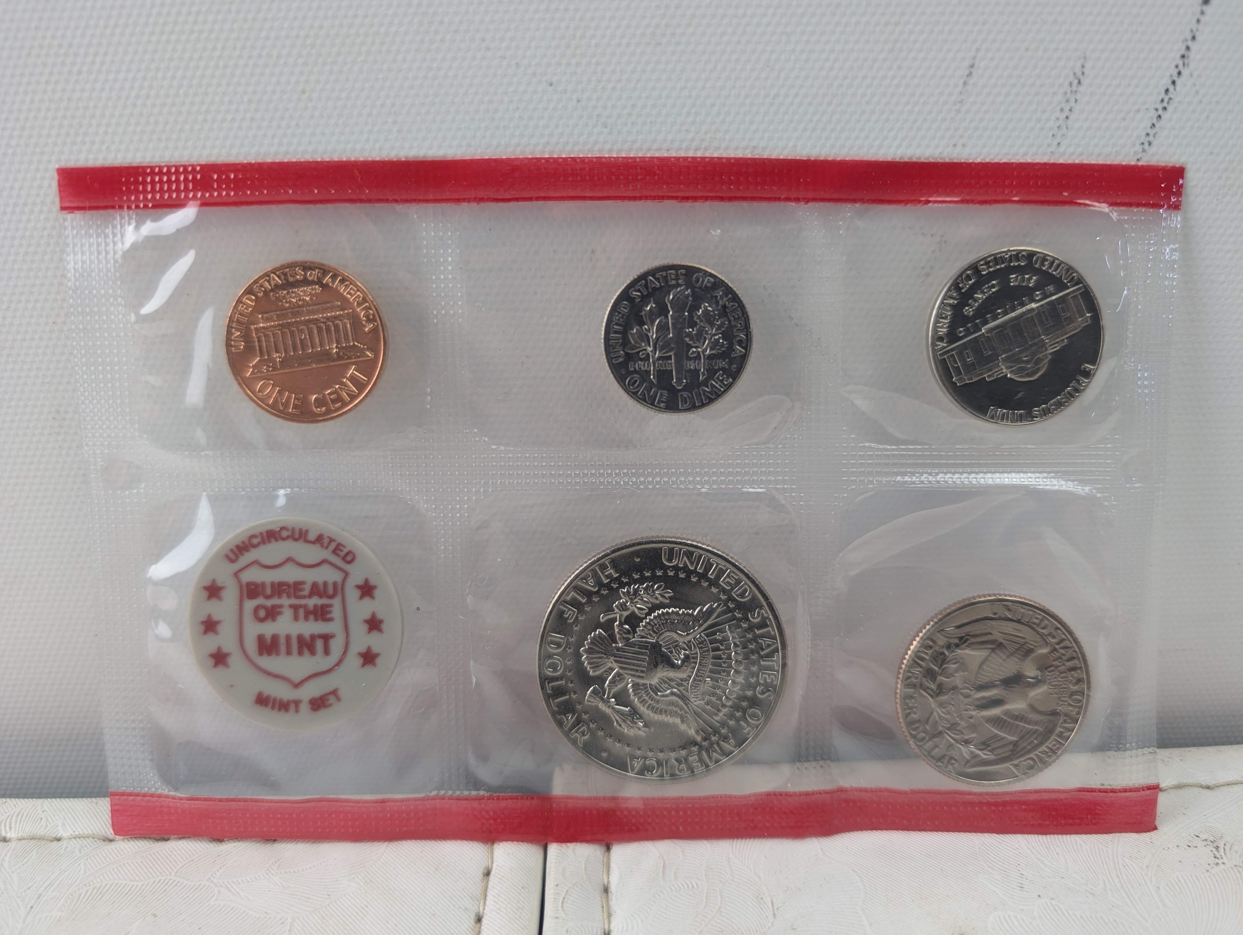 1972-P&D Unc. U.S. Mint Set - Includes 1972-S Lincoln Cent