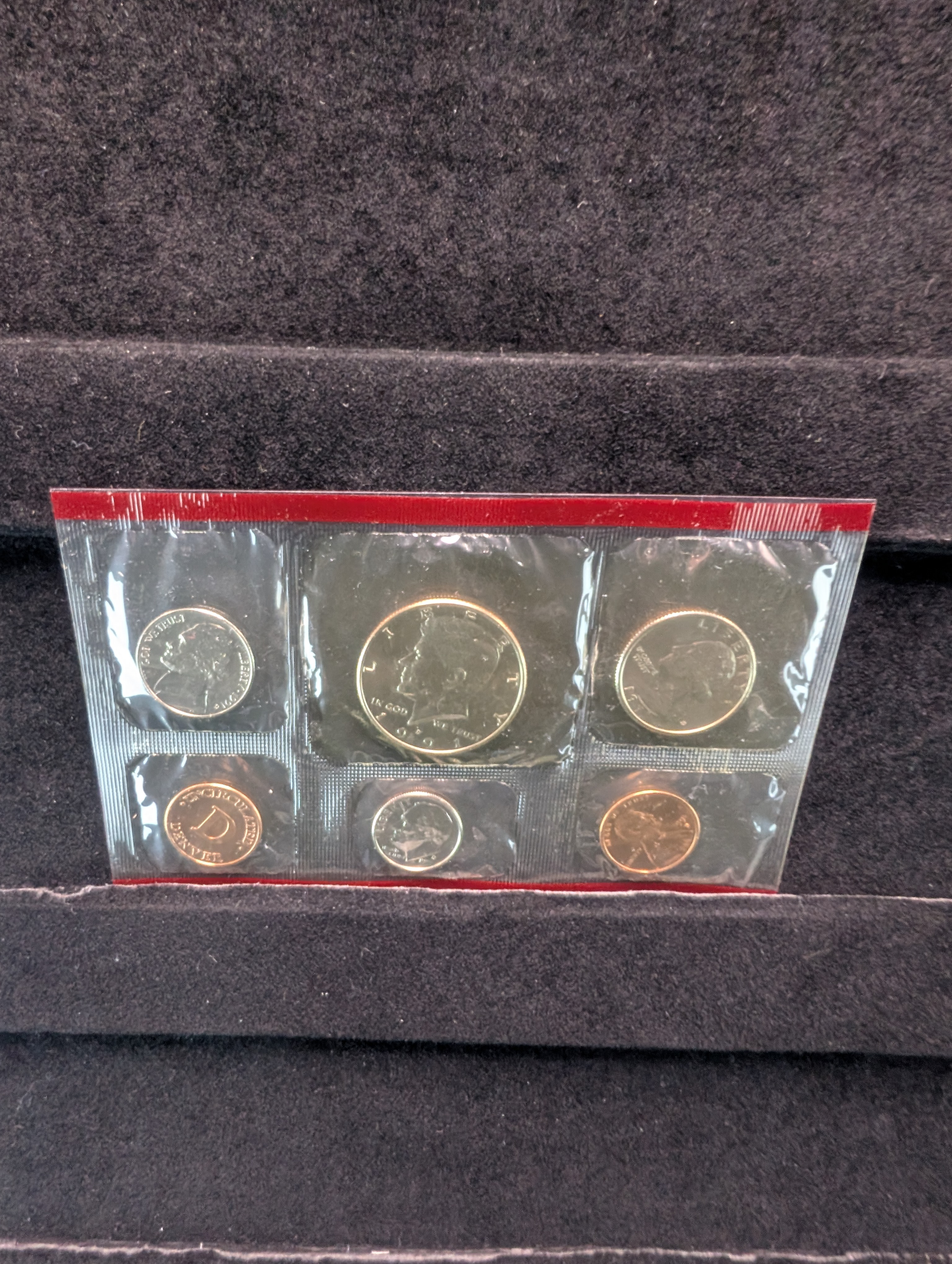 1991 P&D U.S. Mint Uncirculated Coin Set In OGP w/ COA