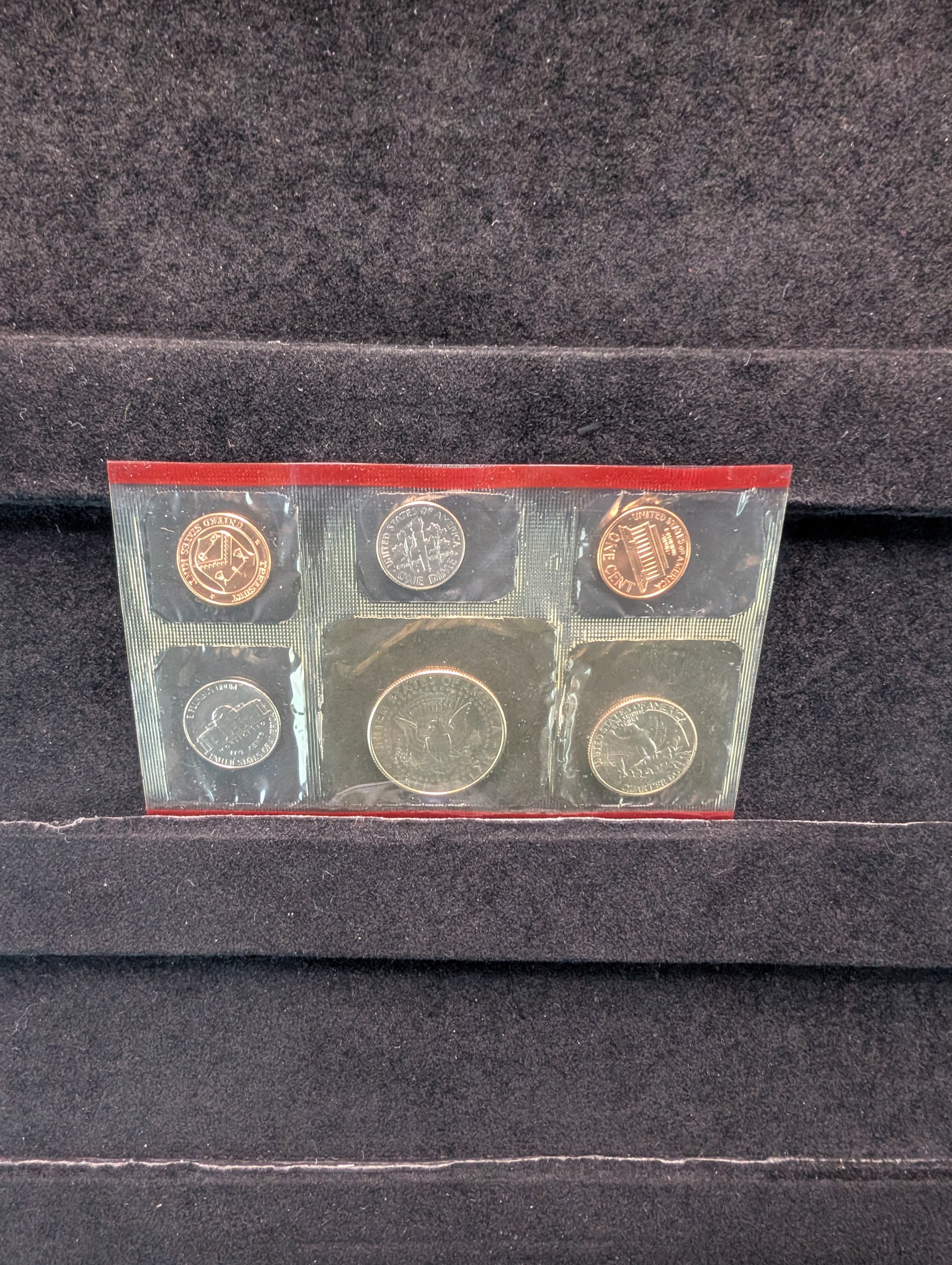 1991 P&D U.S. Mint Uncirculated Coin Set In OGP w/ COA