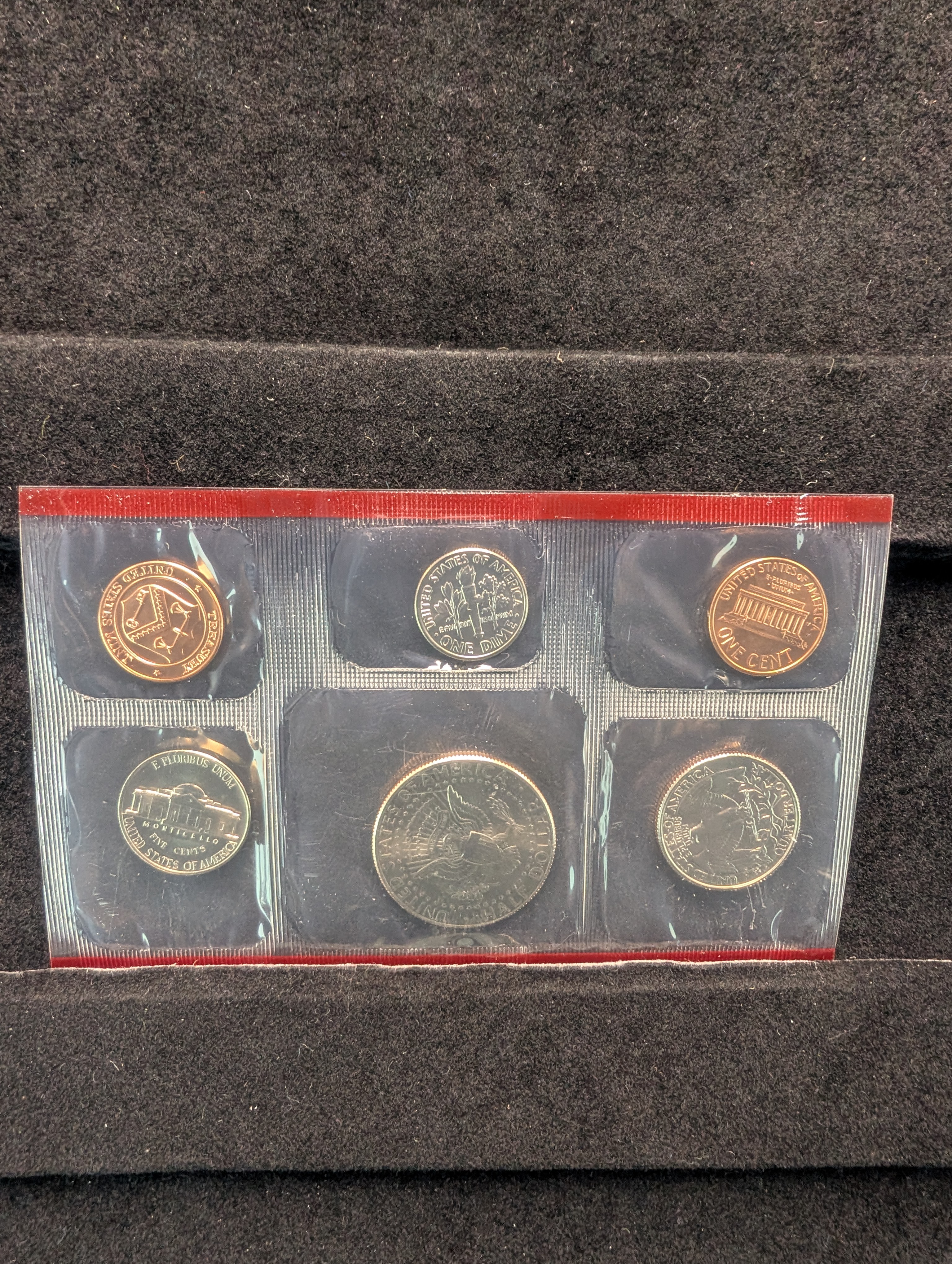1993 P&D U.S. Mint Uncirculated Coin Set In OGP w/ COA