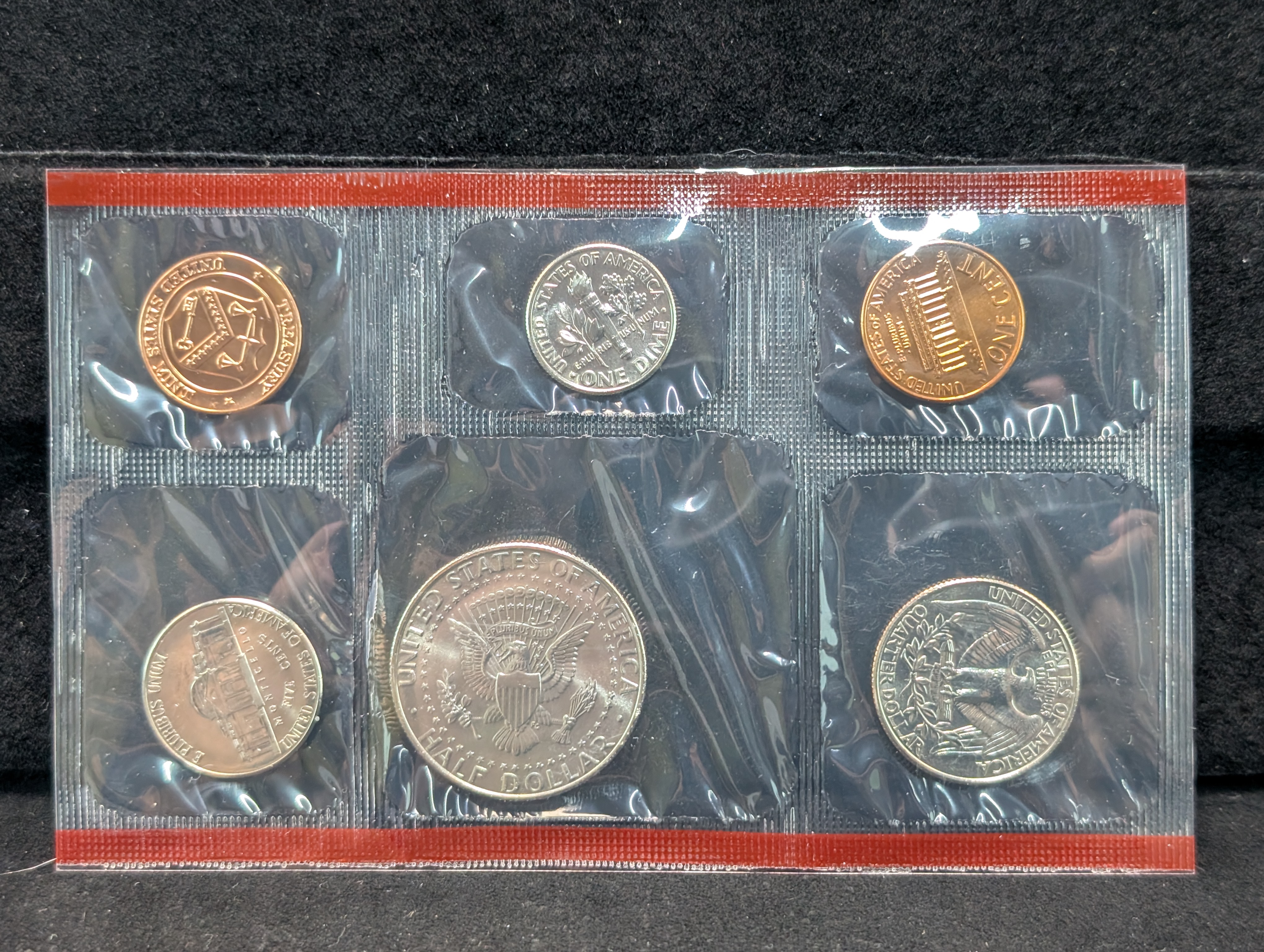 1998 P&D U.S. Mint Uncirculated Coin Set In OGP w/ COA