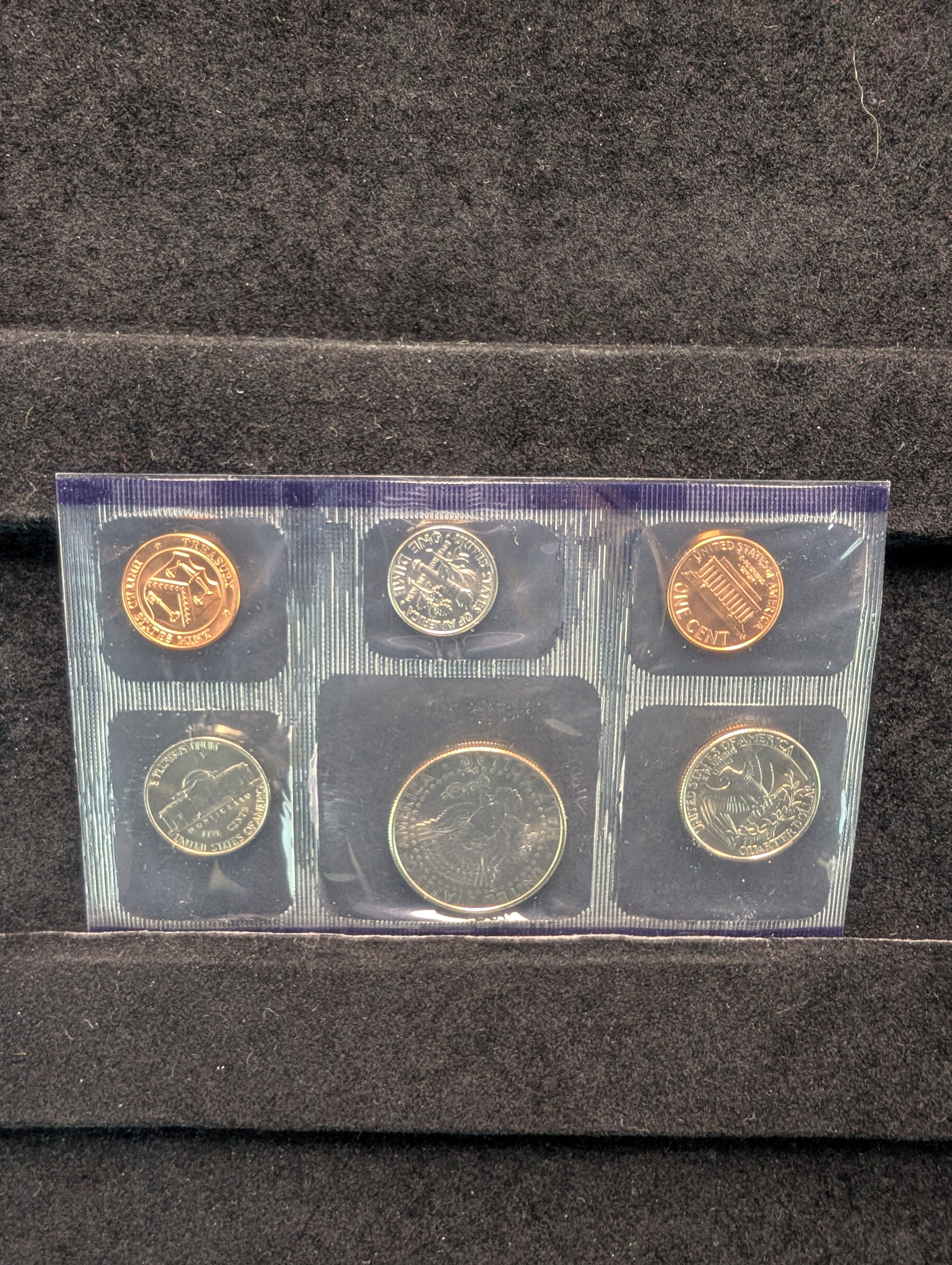 1998 P&D U.S. Mint Uncirculated Coin Set In OGP w/ COA