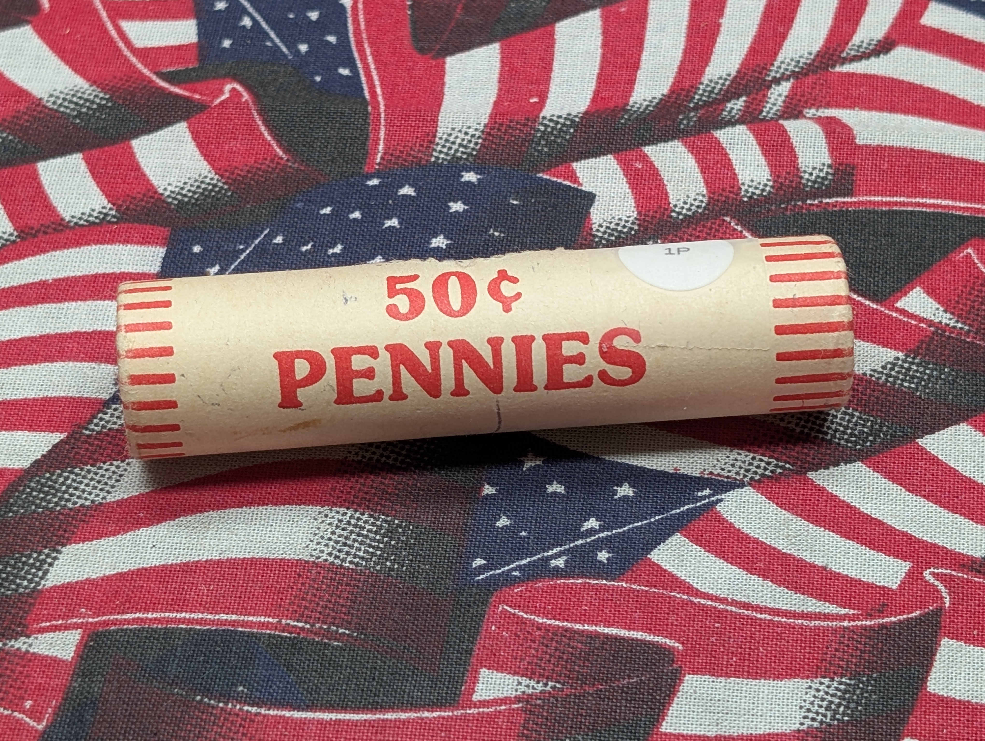 Roll of 1984 Lincoln Memorial Cents