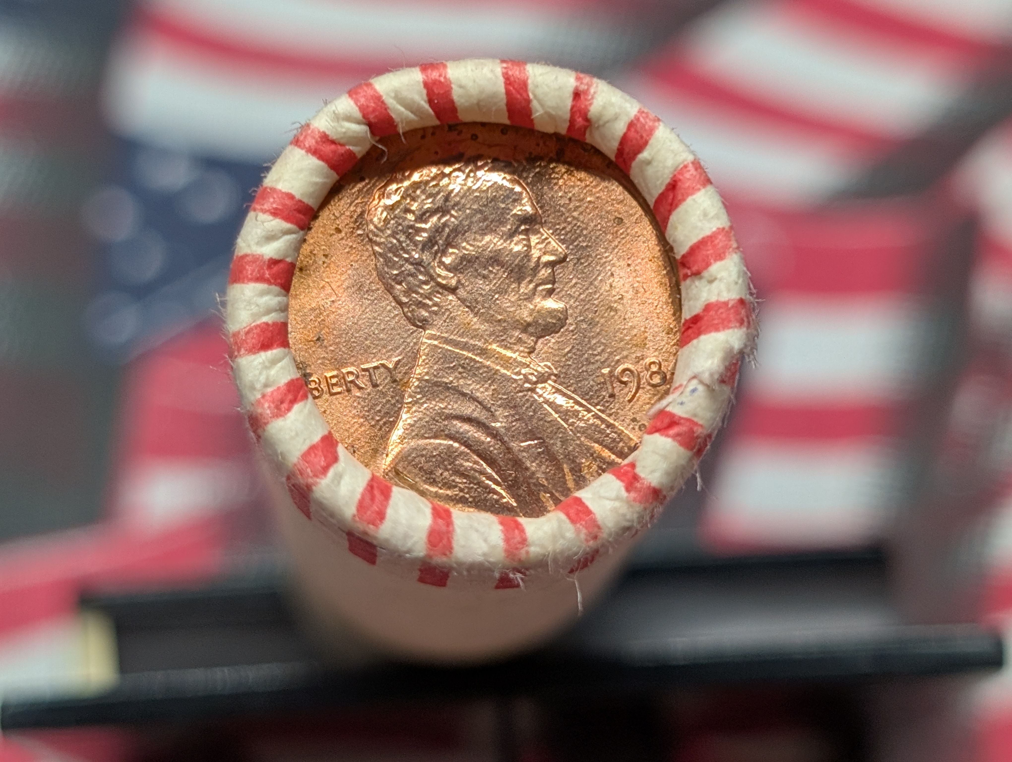 Roll of 1984 Lincoln Memorial Cents