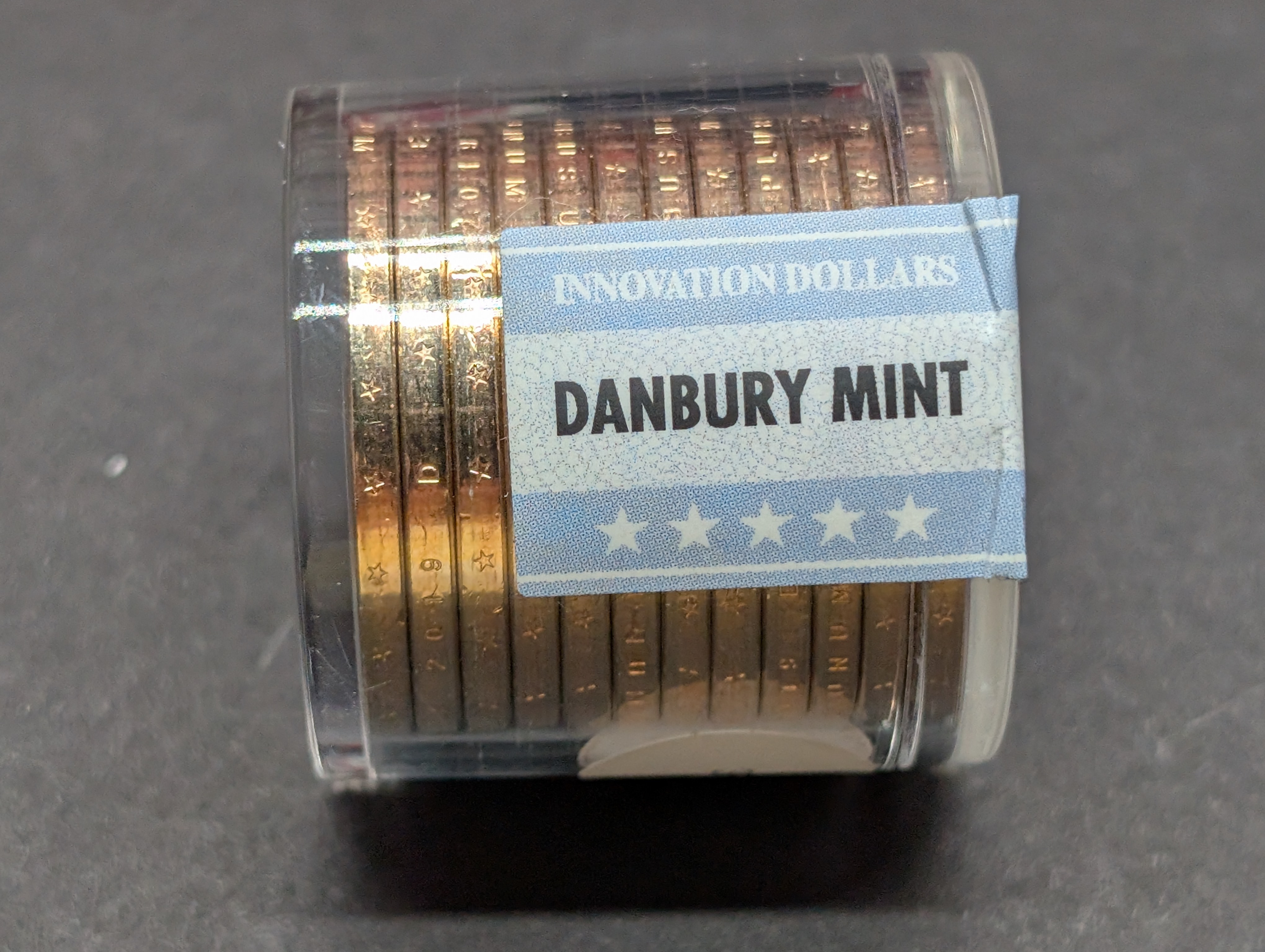 Tube of (12) 2019-D Innovation Dollars - Never Circulated