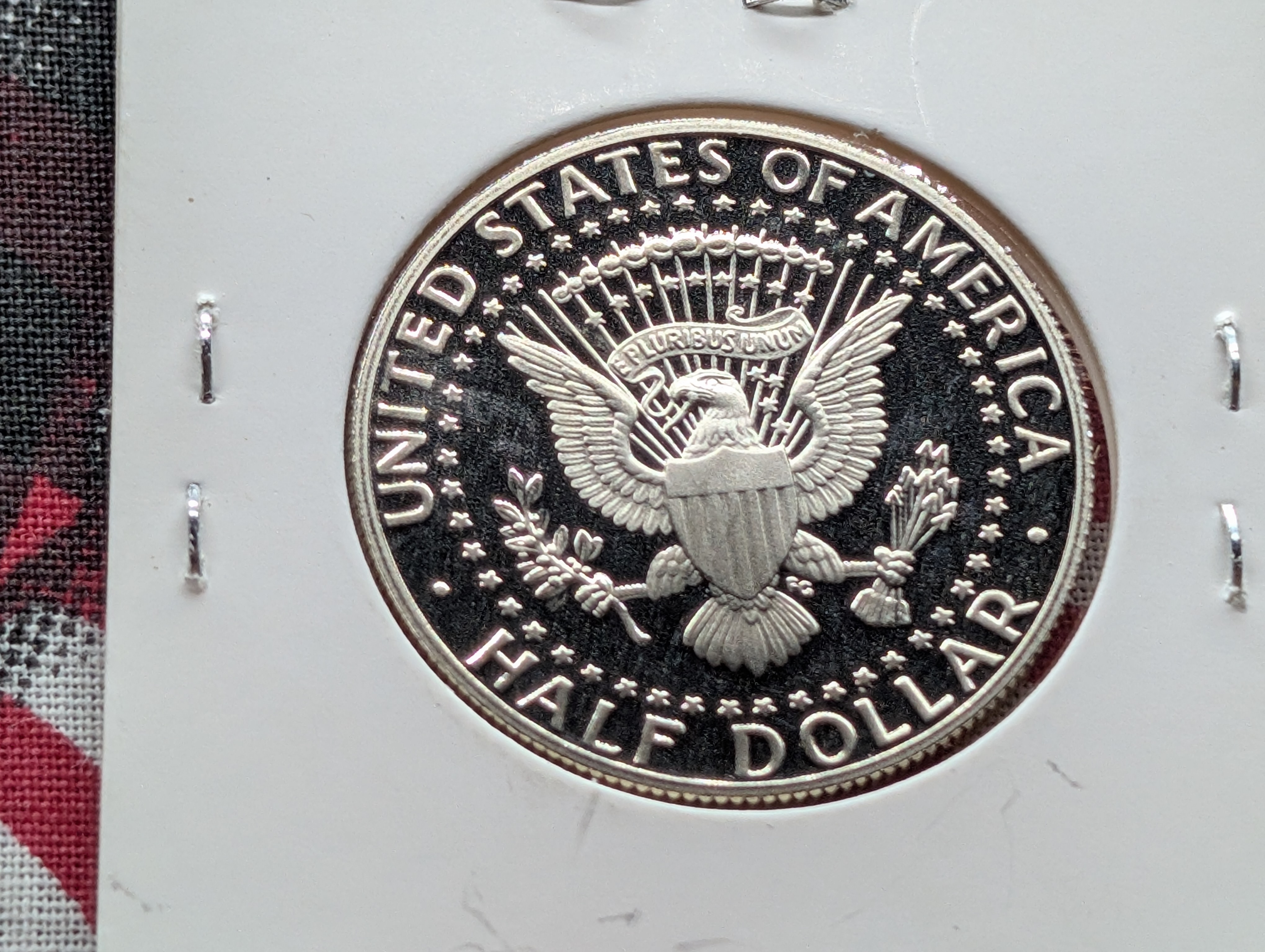 1991-S Kennedy Proof Half Dollar, Clad