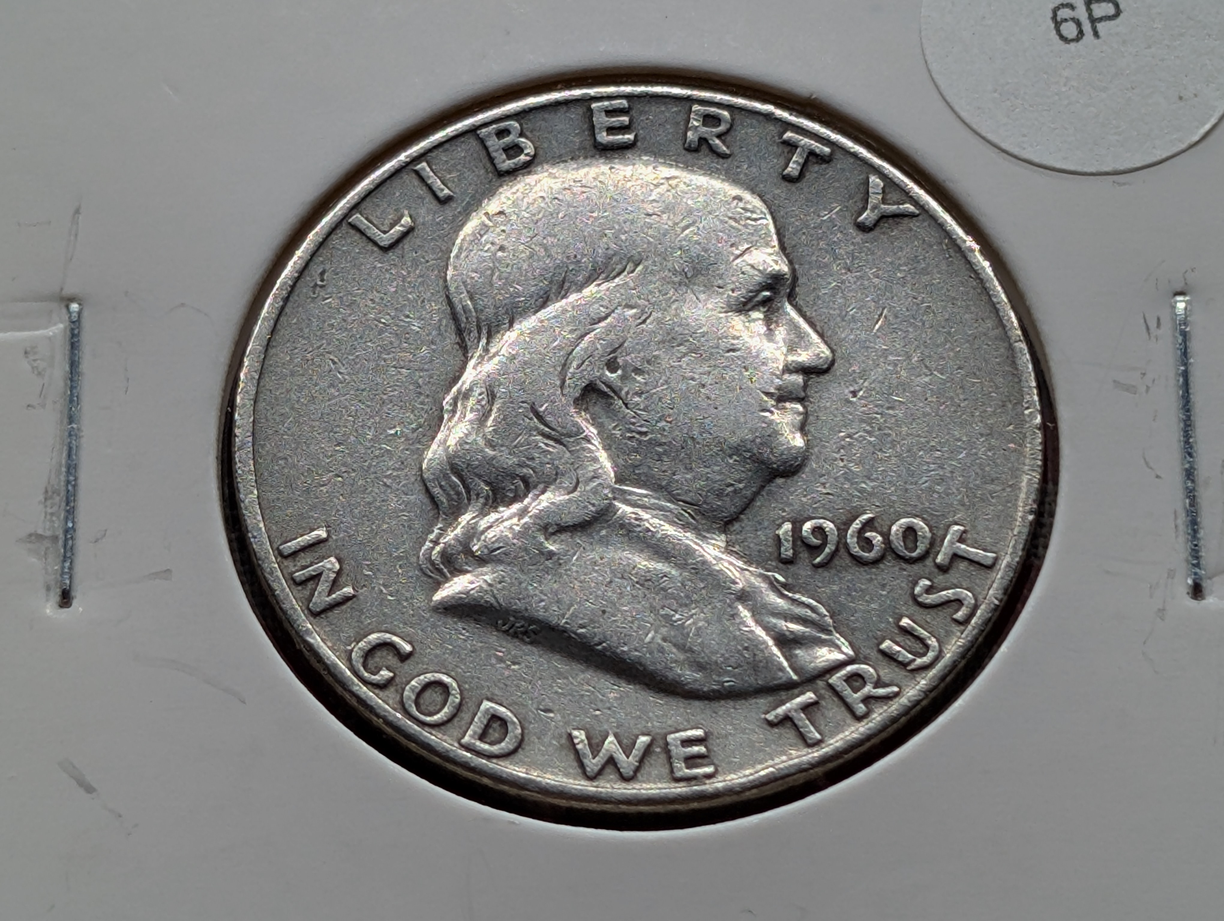 1960-D Franklin 90% Silver Half Dollar