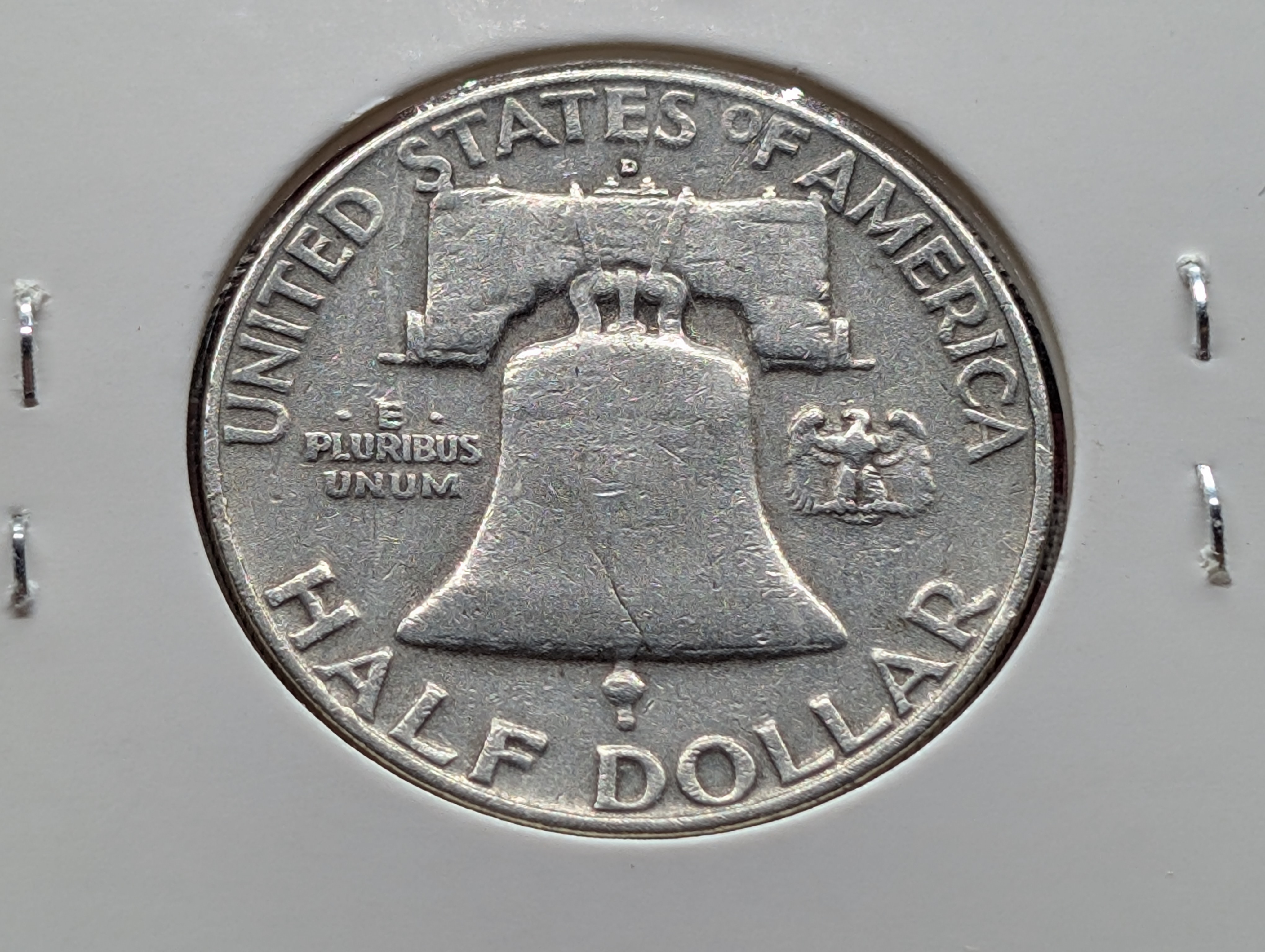 1960-D Franklin 90% Silver Half Dollar
