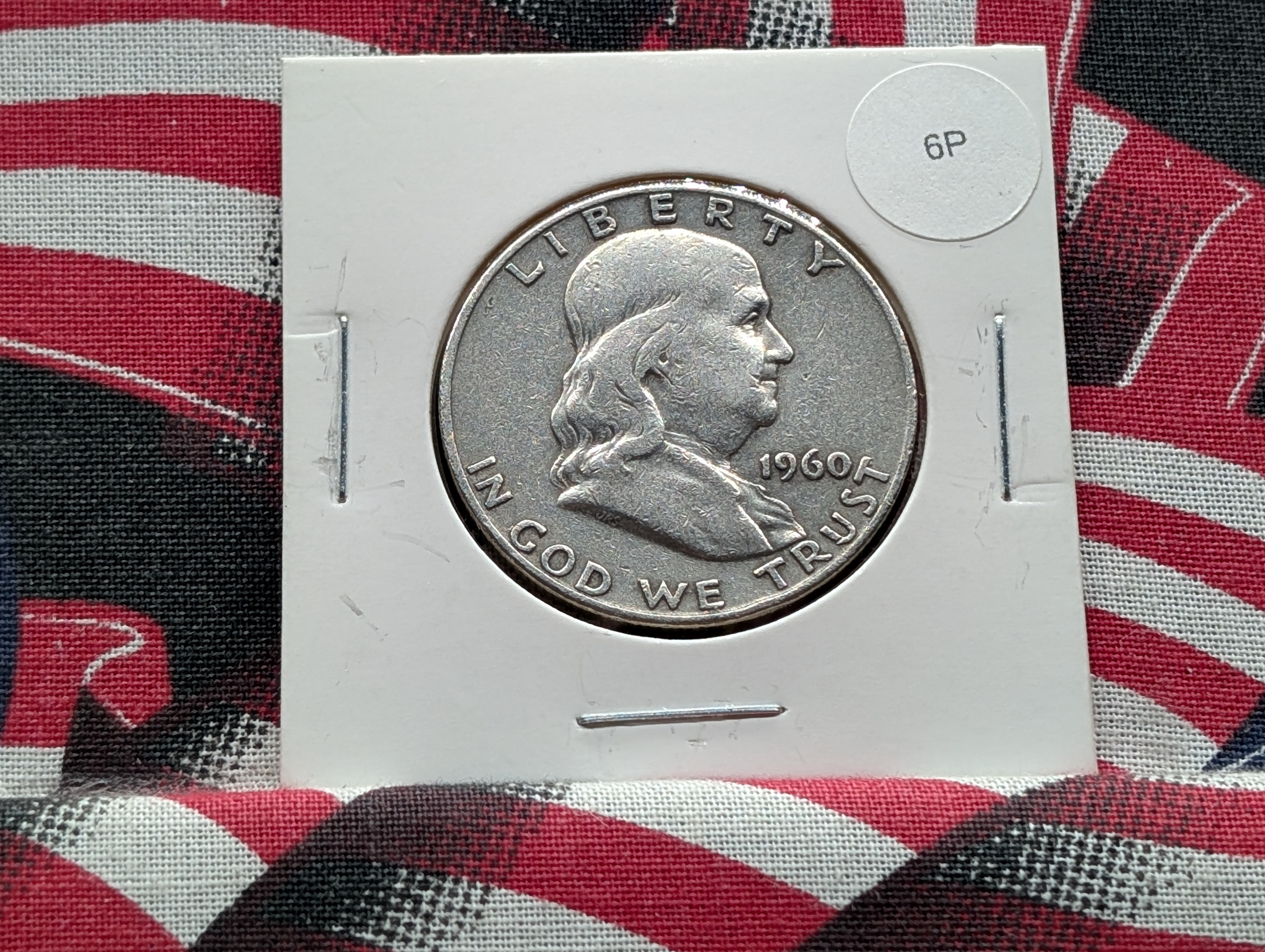 1960-D Franklin 90% Silver Half Dollar