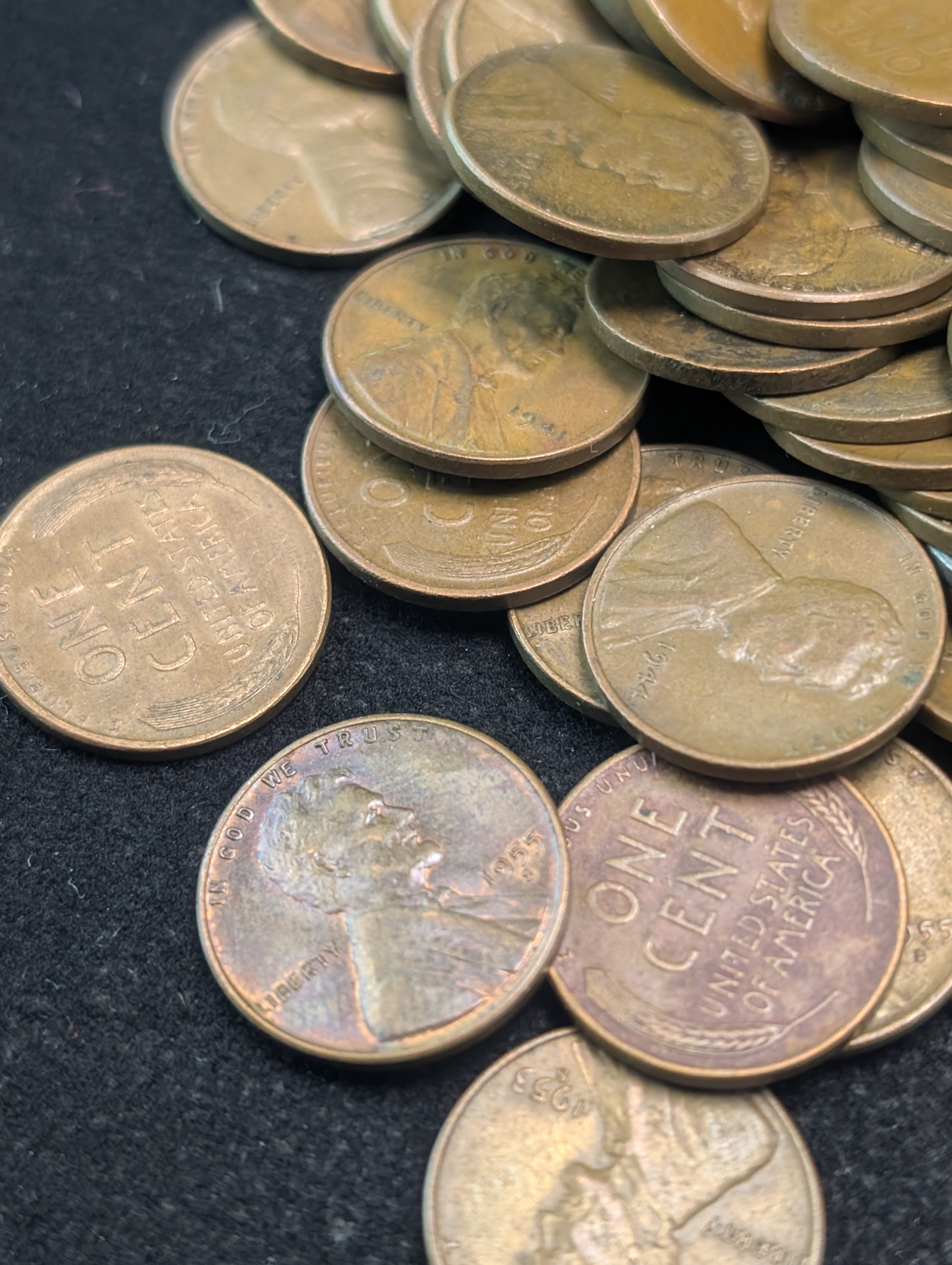 (262) Assorted Lincoln Wheat Cents