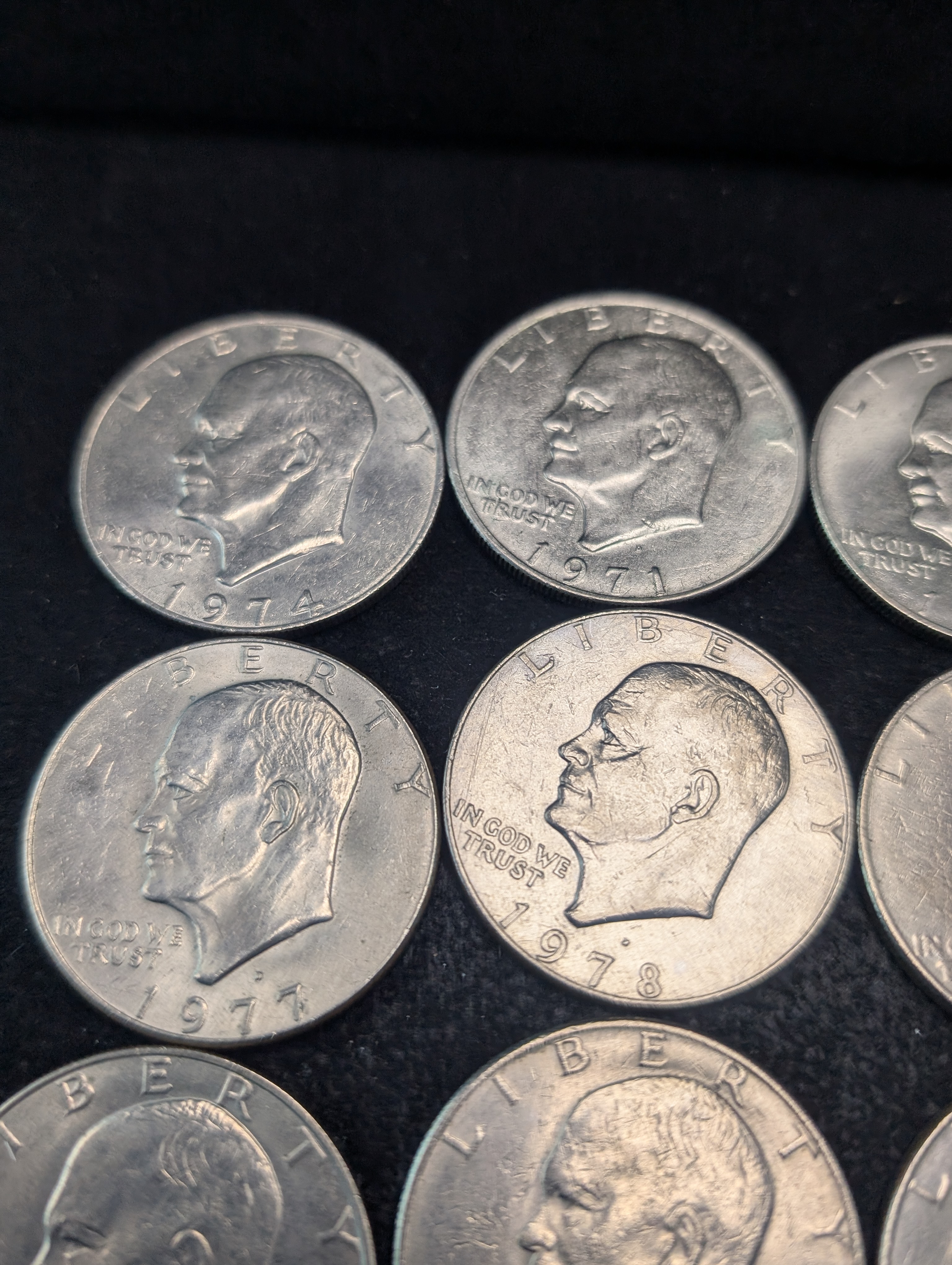 (20) Assorted 1970's Eisenhower Dollars