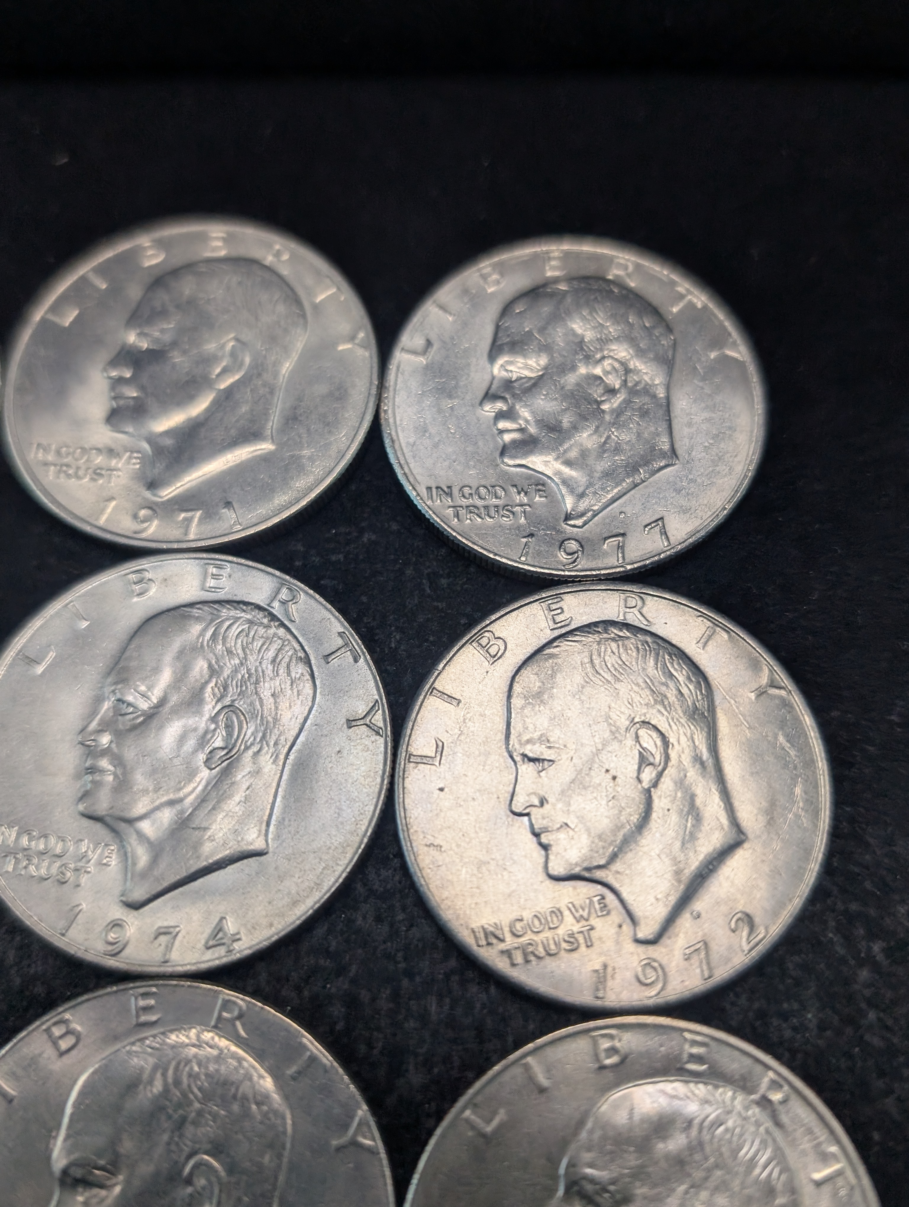 (20) Assorted 1970's Eisenhower Dollars