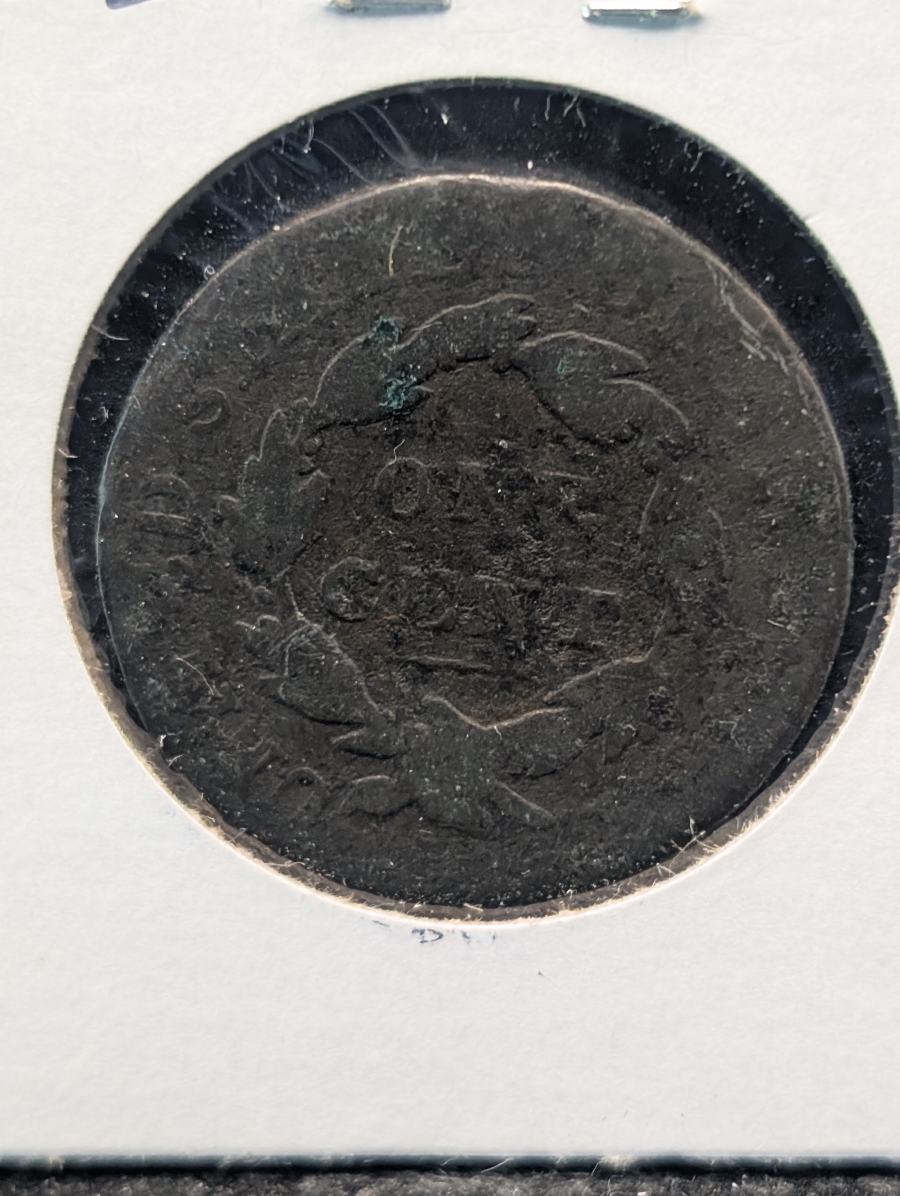 (2) Unknown Large Cents - No Dates
