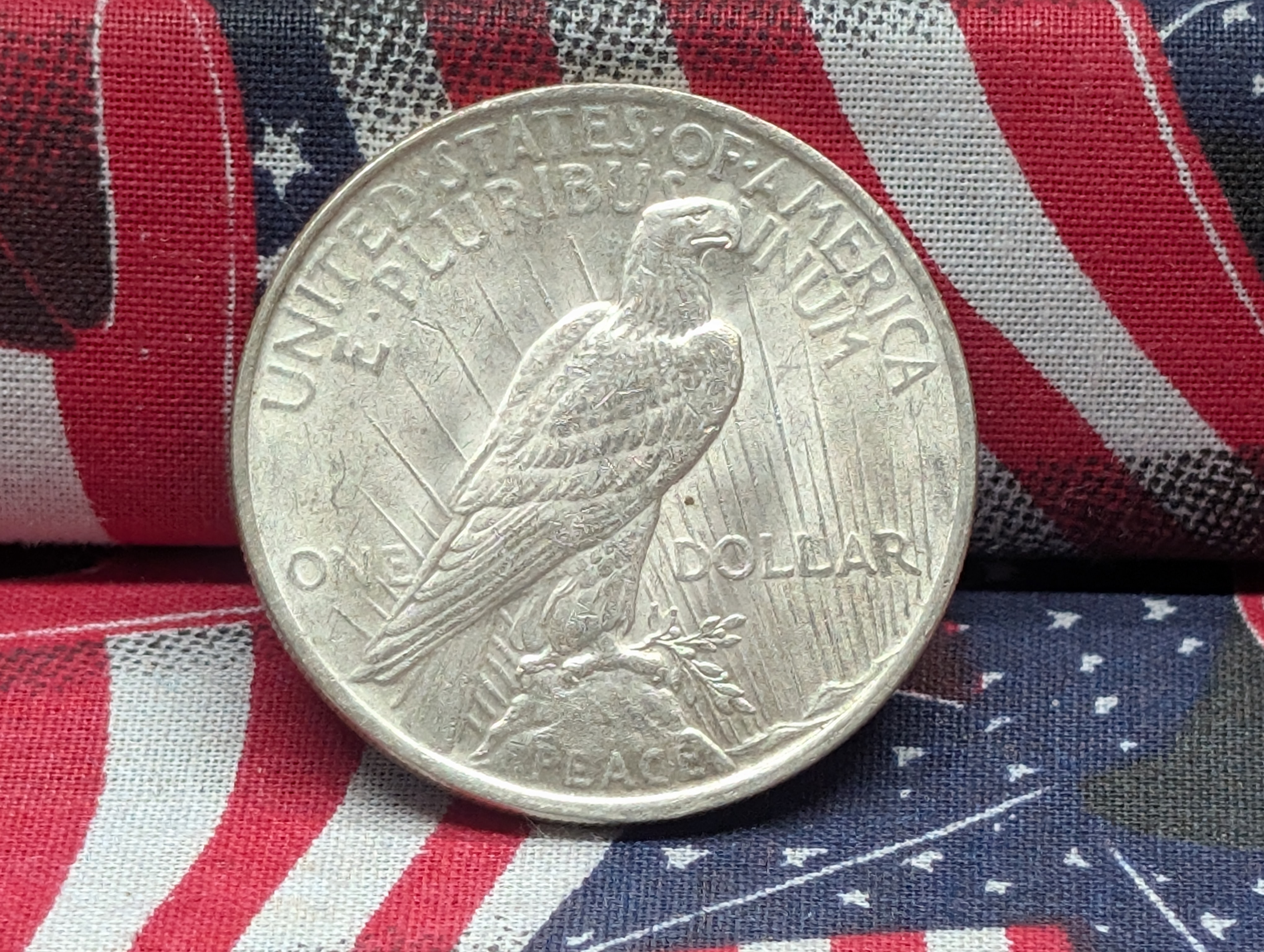 1923-P Peace Dollar, 90% Silver, 26.73 g