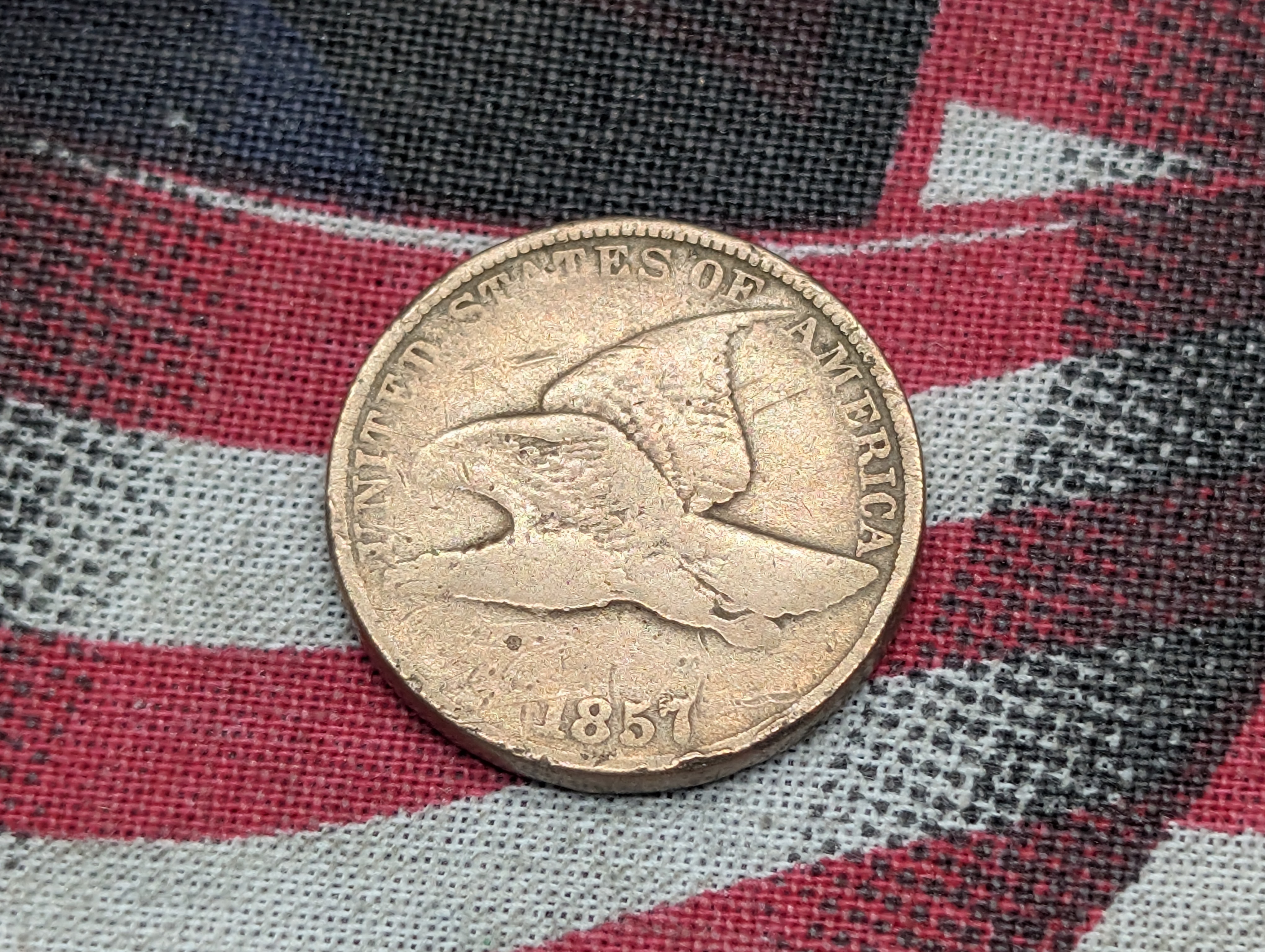 1857 Flying Eagle Cent