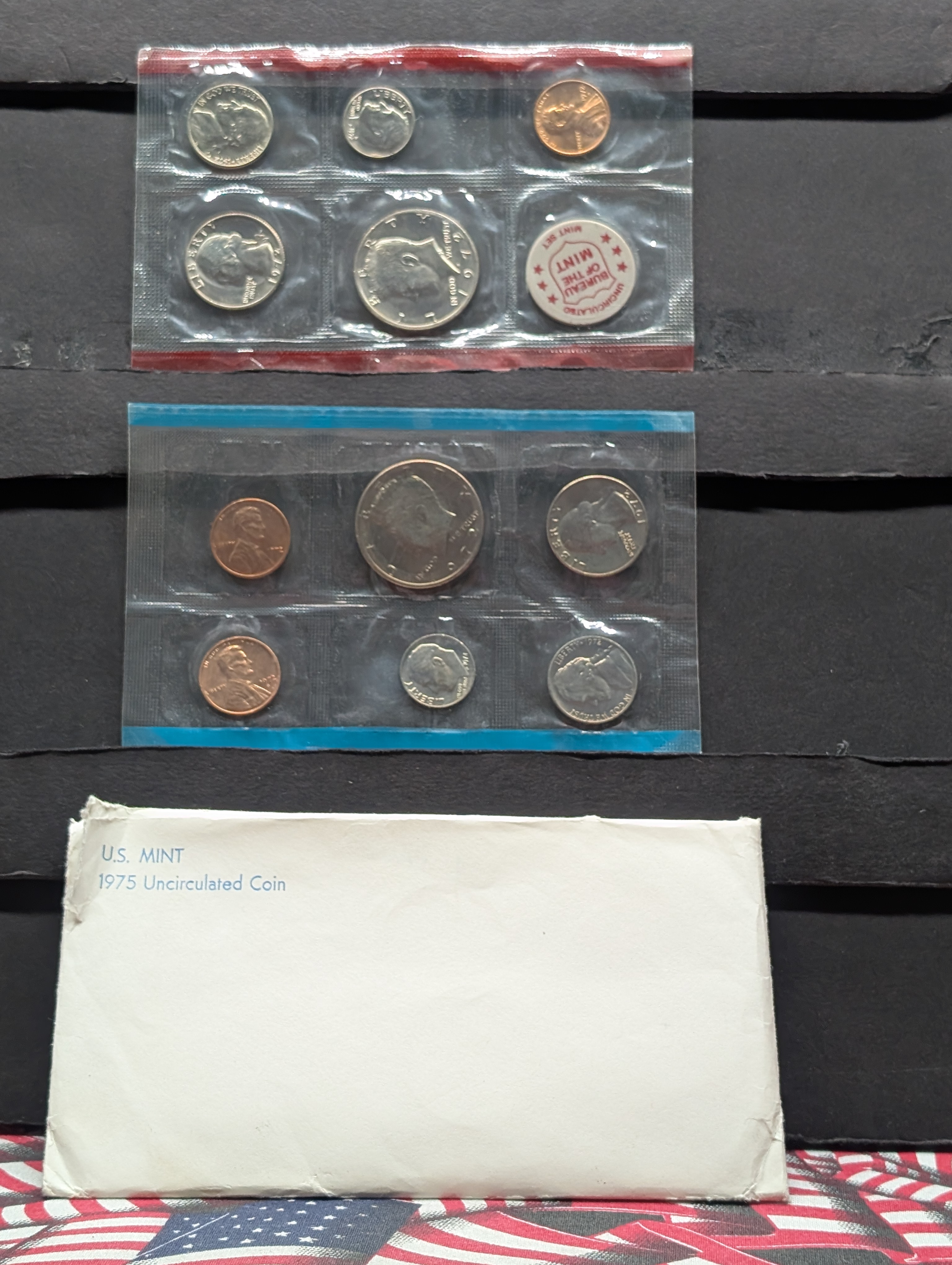 1972-P&D Unc. United States Mint Set W/ "S" Cent - Incorrect Envelope - Not 75' Set