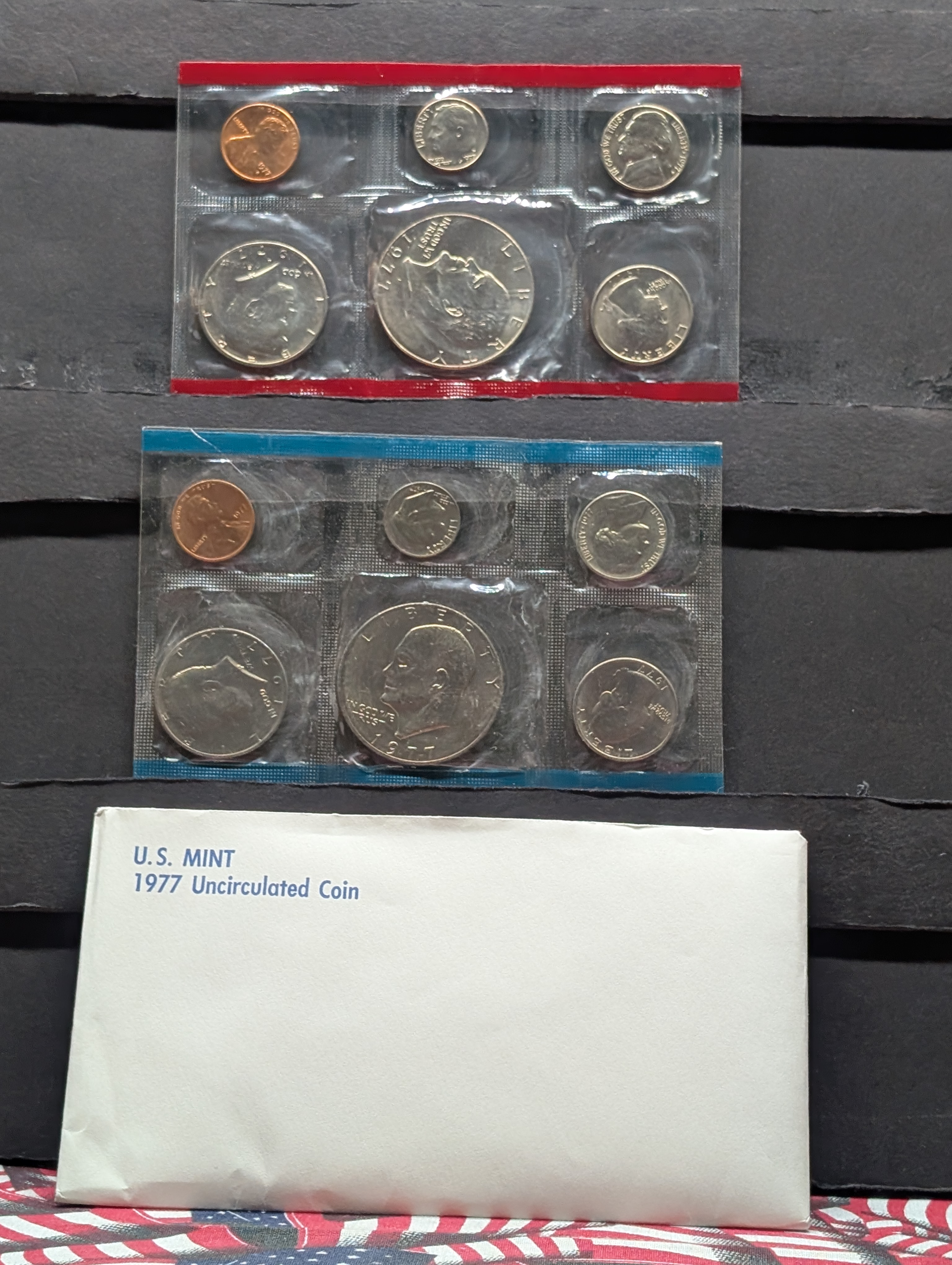 1977-P&D Unc. United States Mint Set