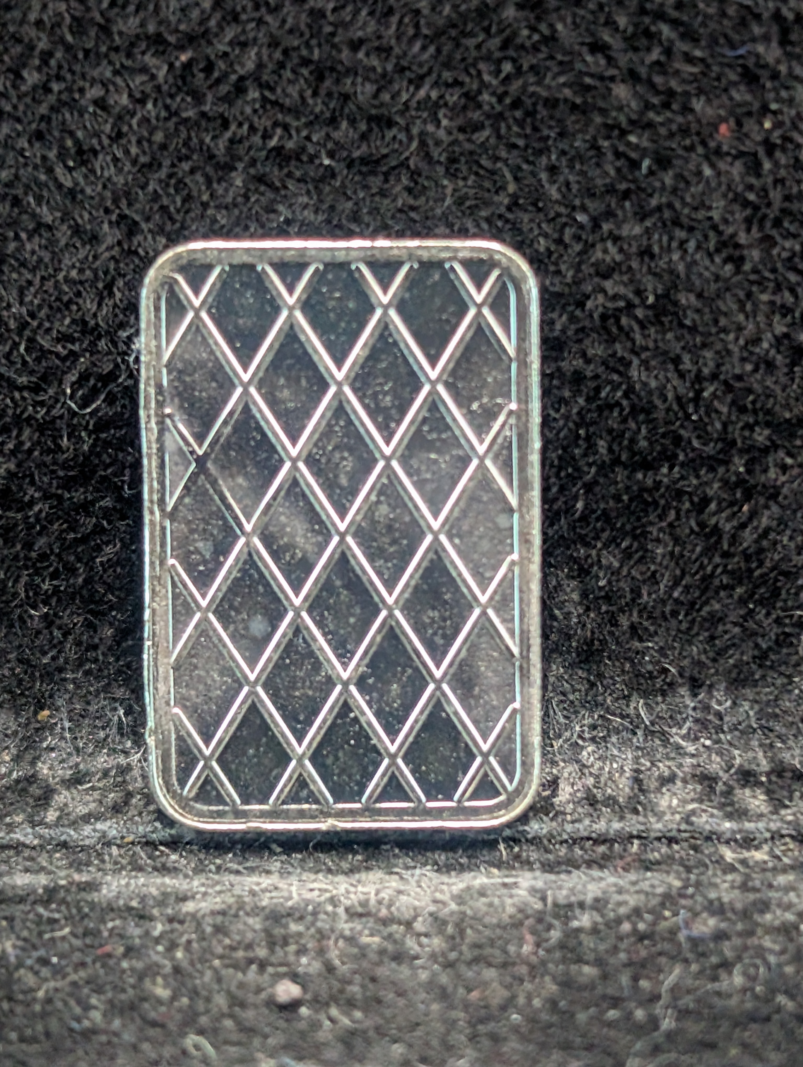 Personal Protection Device Design 1 Gram .999 Fine Silver Art Bar