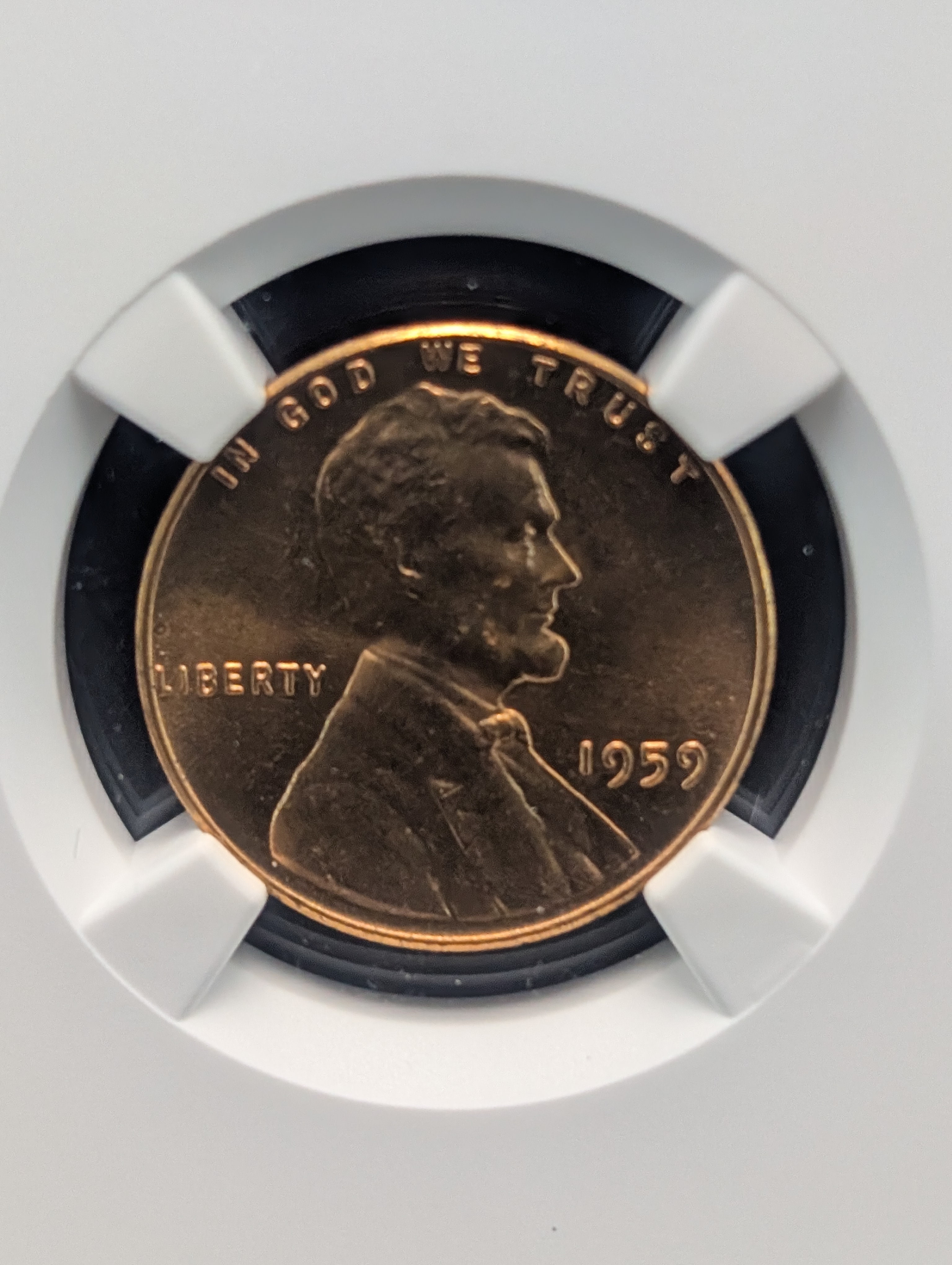 1959-P Lincoln Memorial Cent NGC MS 66 RD