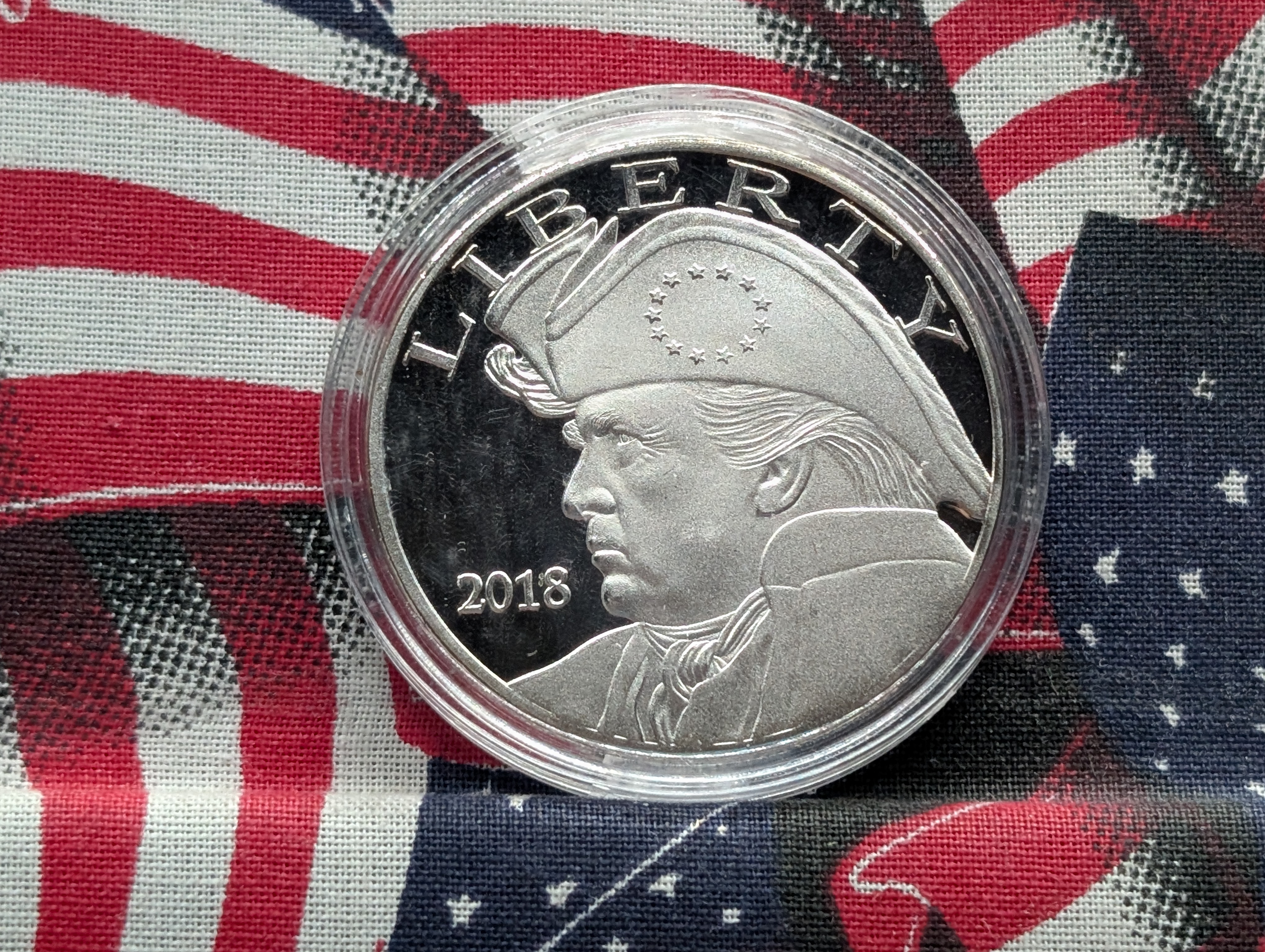 2018 Patriot Donald Trump Commemorative Round