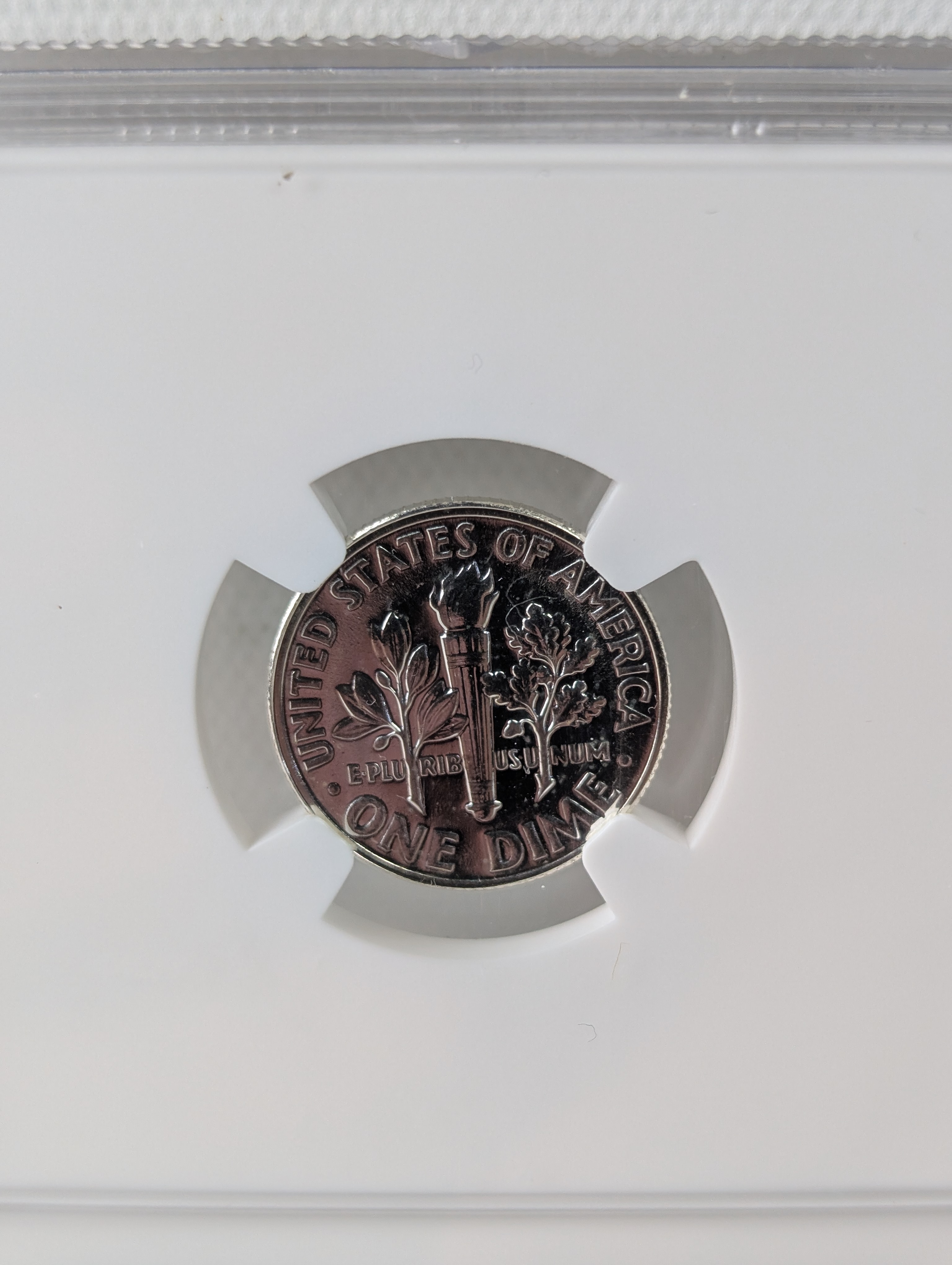 1956-P Roosevelt 90% Silver Dime NGC PF 67