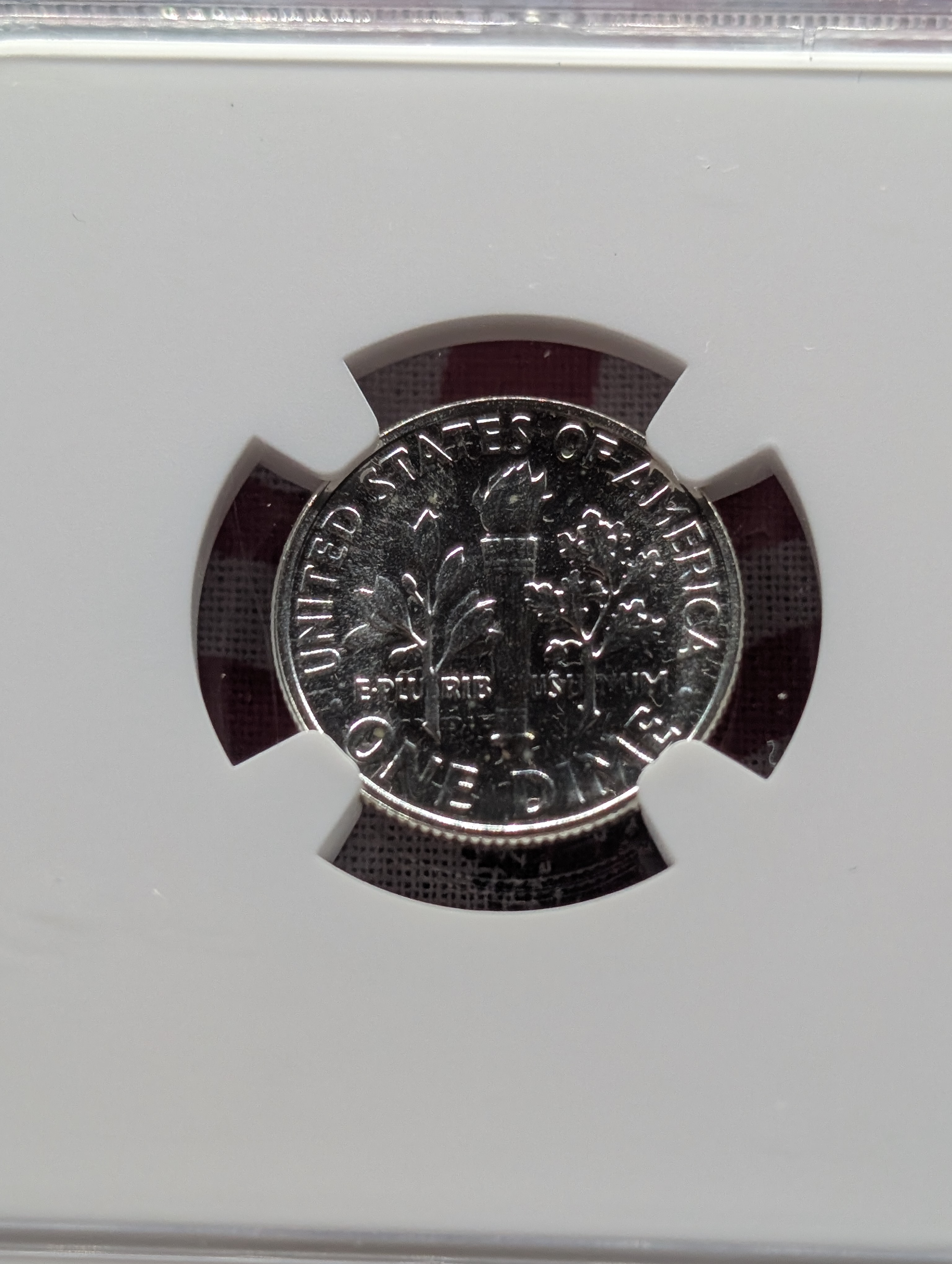 1957-P Roosevelt 90% Silver Dime NGC PF 67