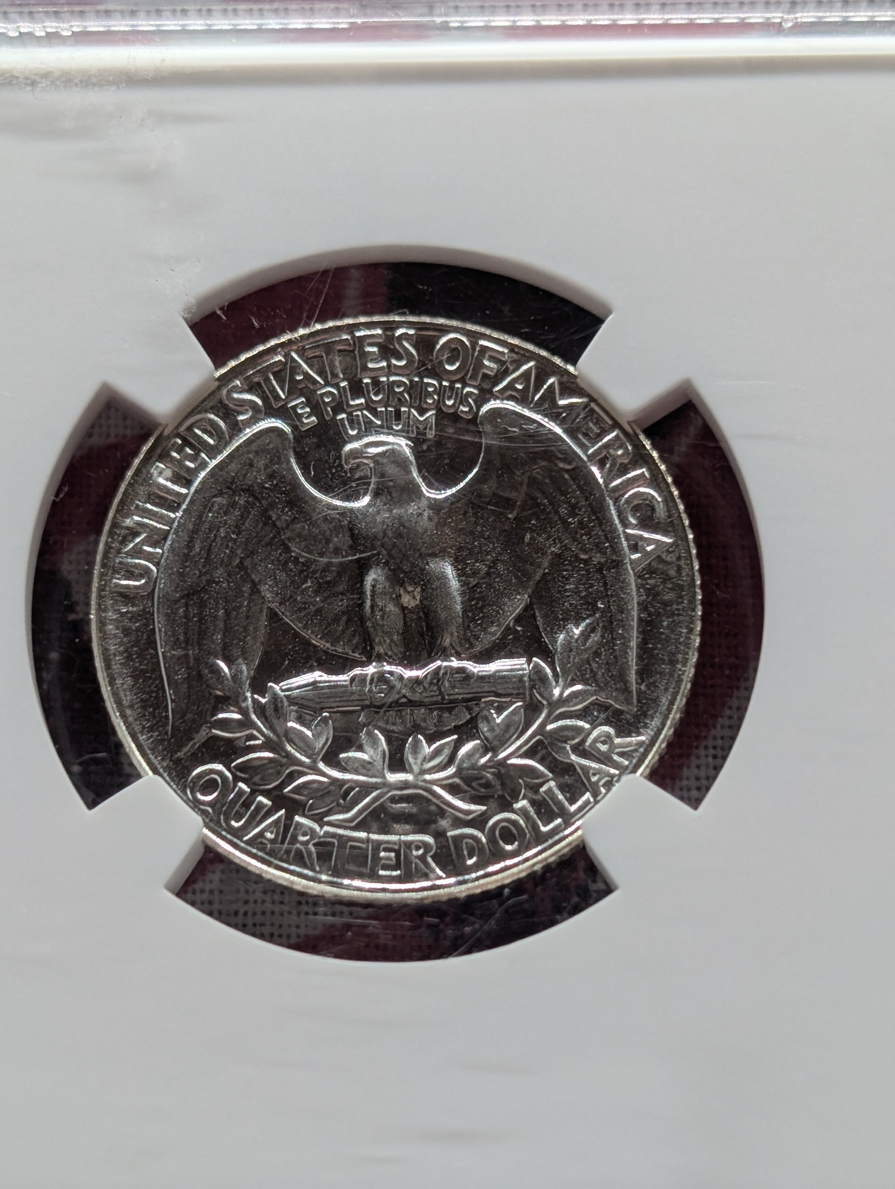 1960-P Washington 90% Silver Quarter NGC PF 67