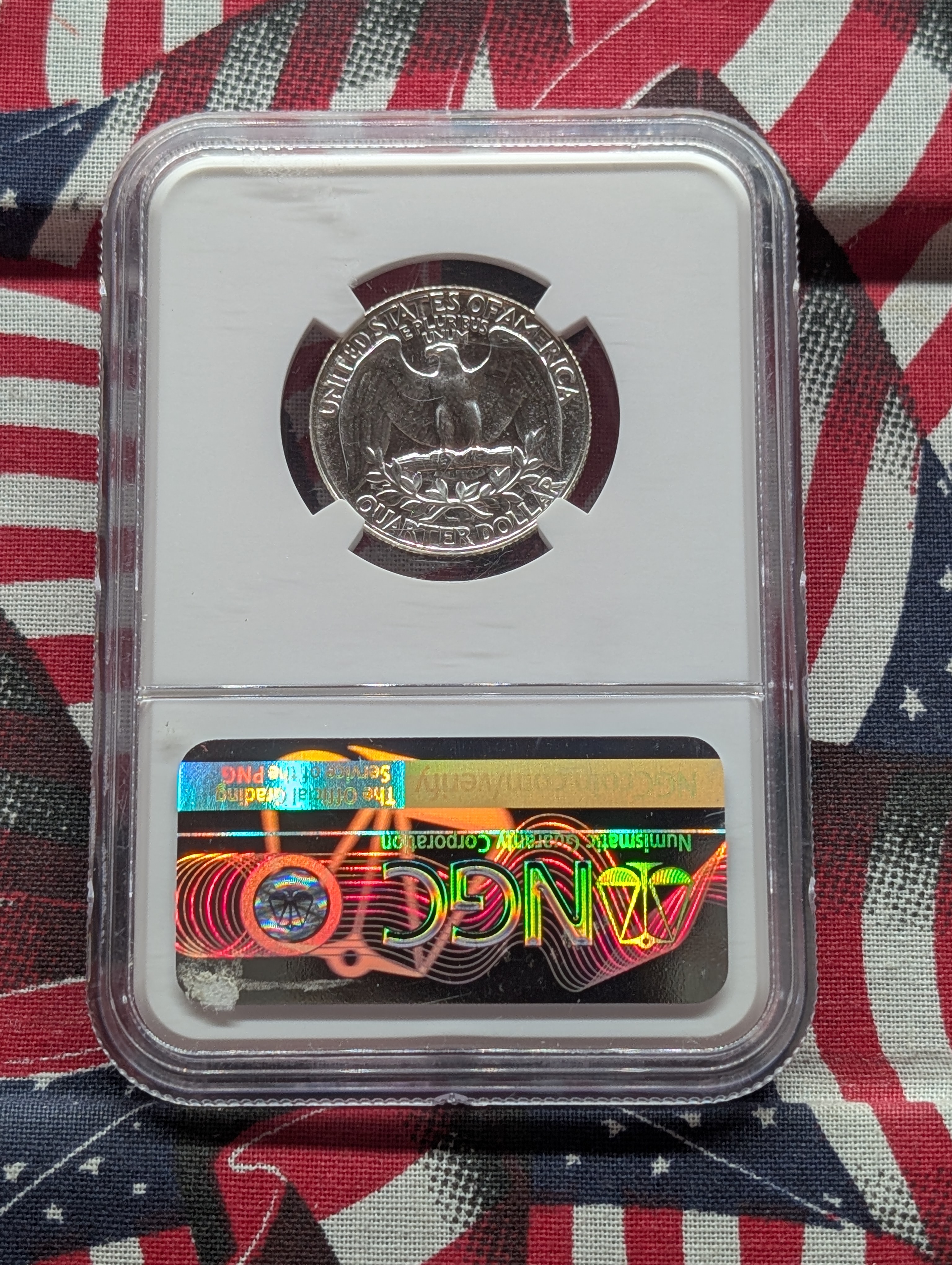 1960-P Washington 90% Silver Quarter NGC PF 67