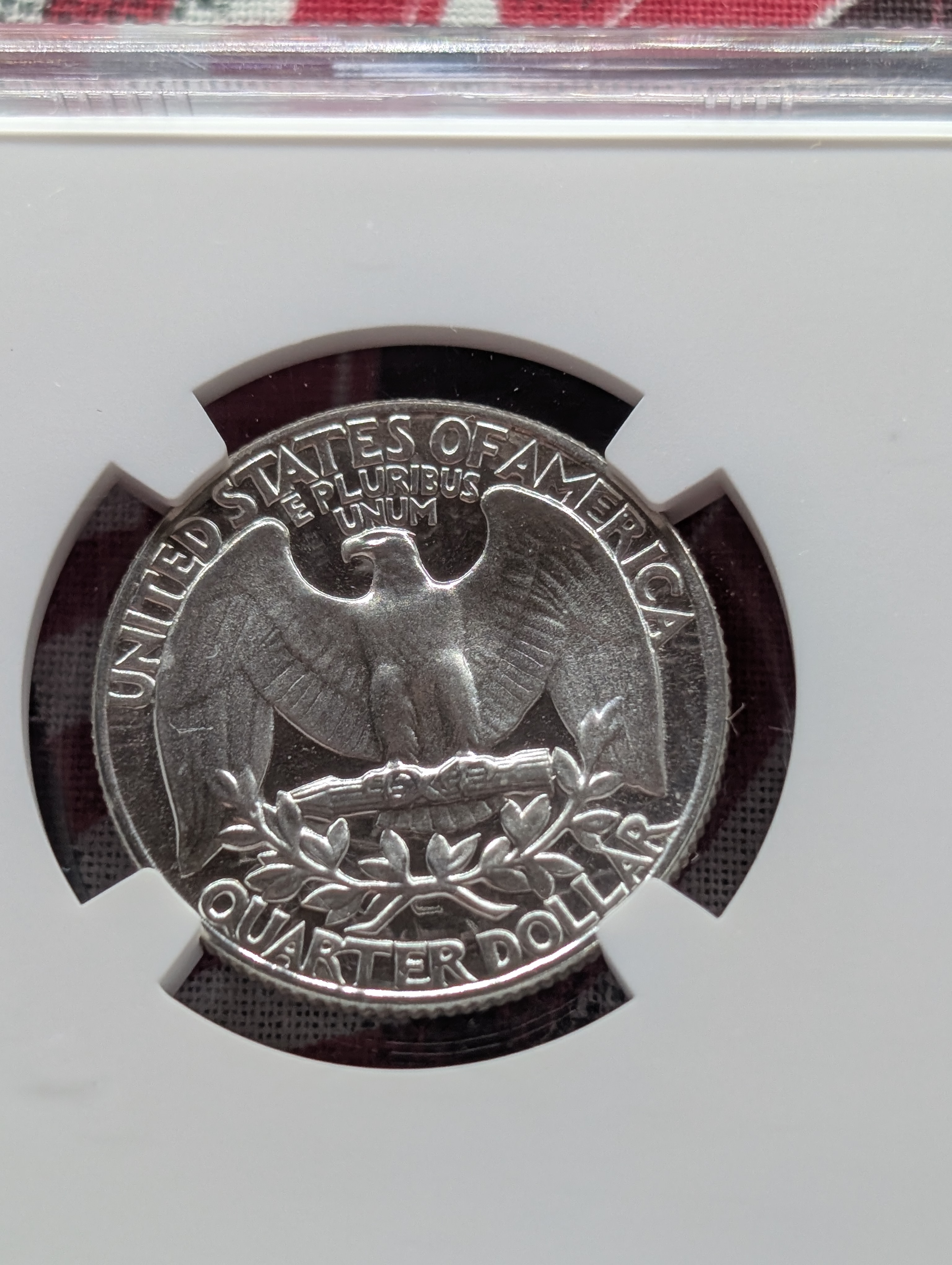 1961-P Washington 90% Silver Quarter NGC PF 67 Cameo
