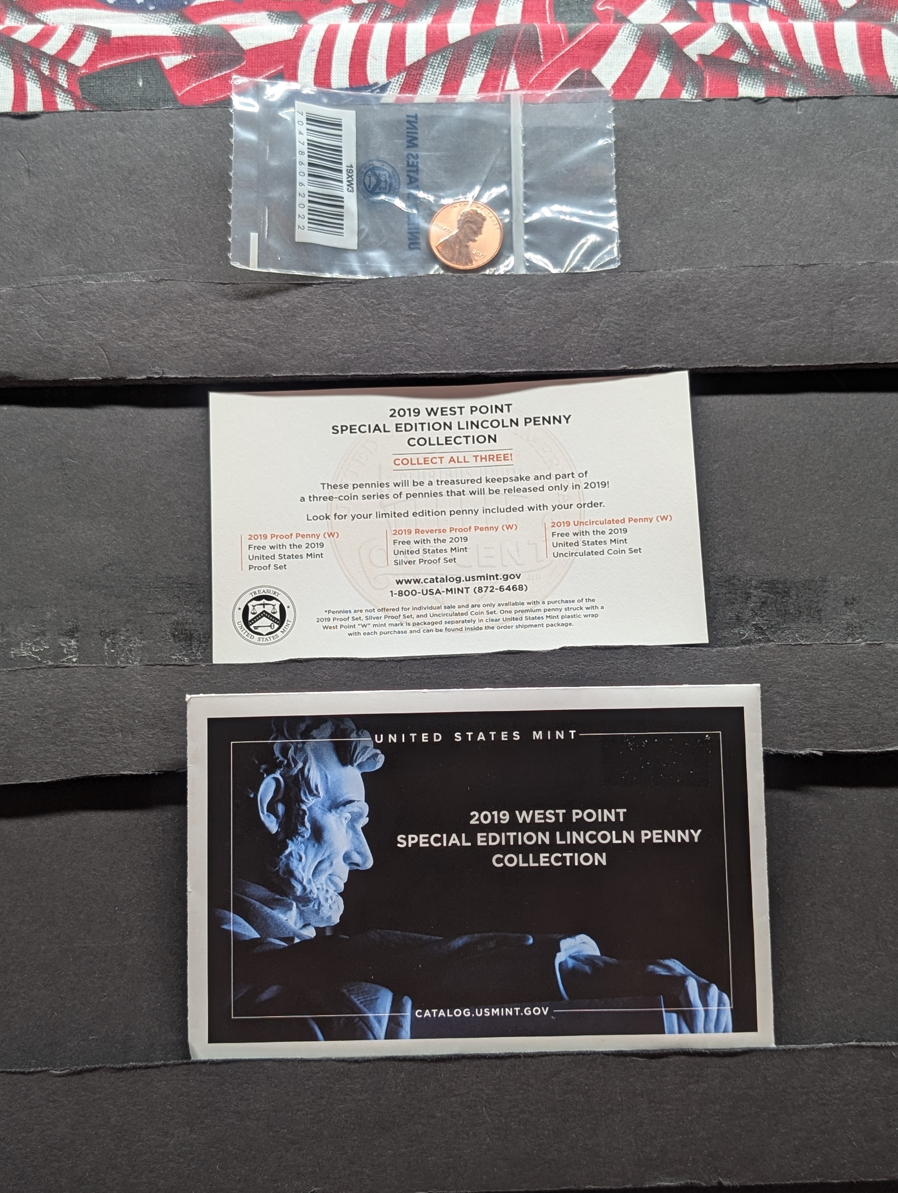 2019 West Point Special Edition Lincoln Penny Collection In OGP