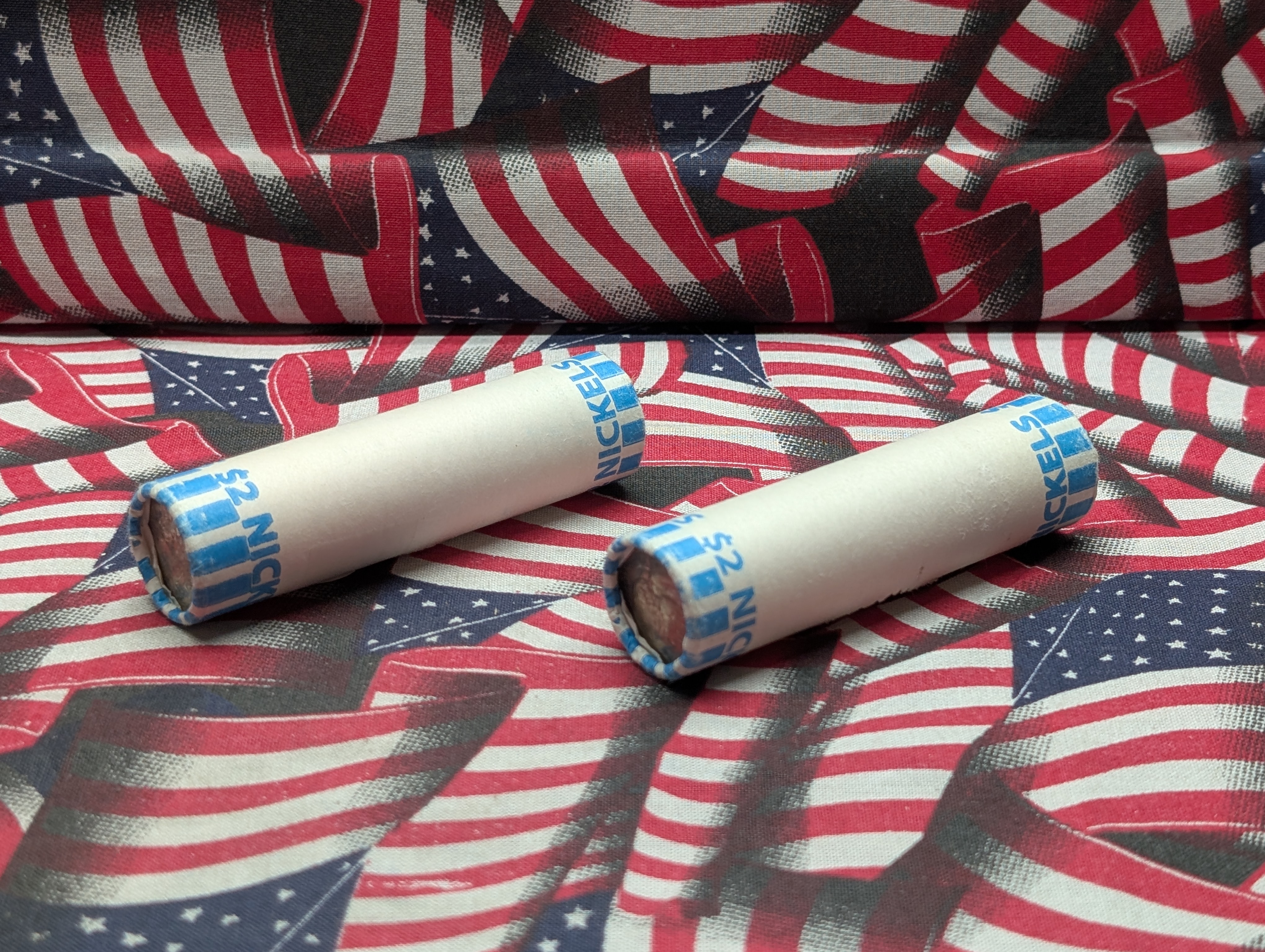 Two Rolls of Mixed Date Jefferson Nickels