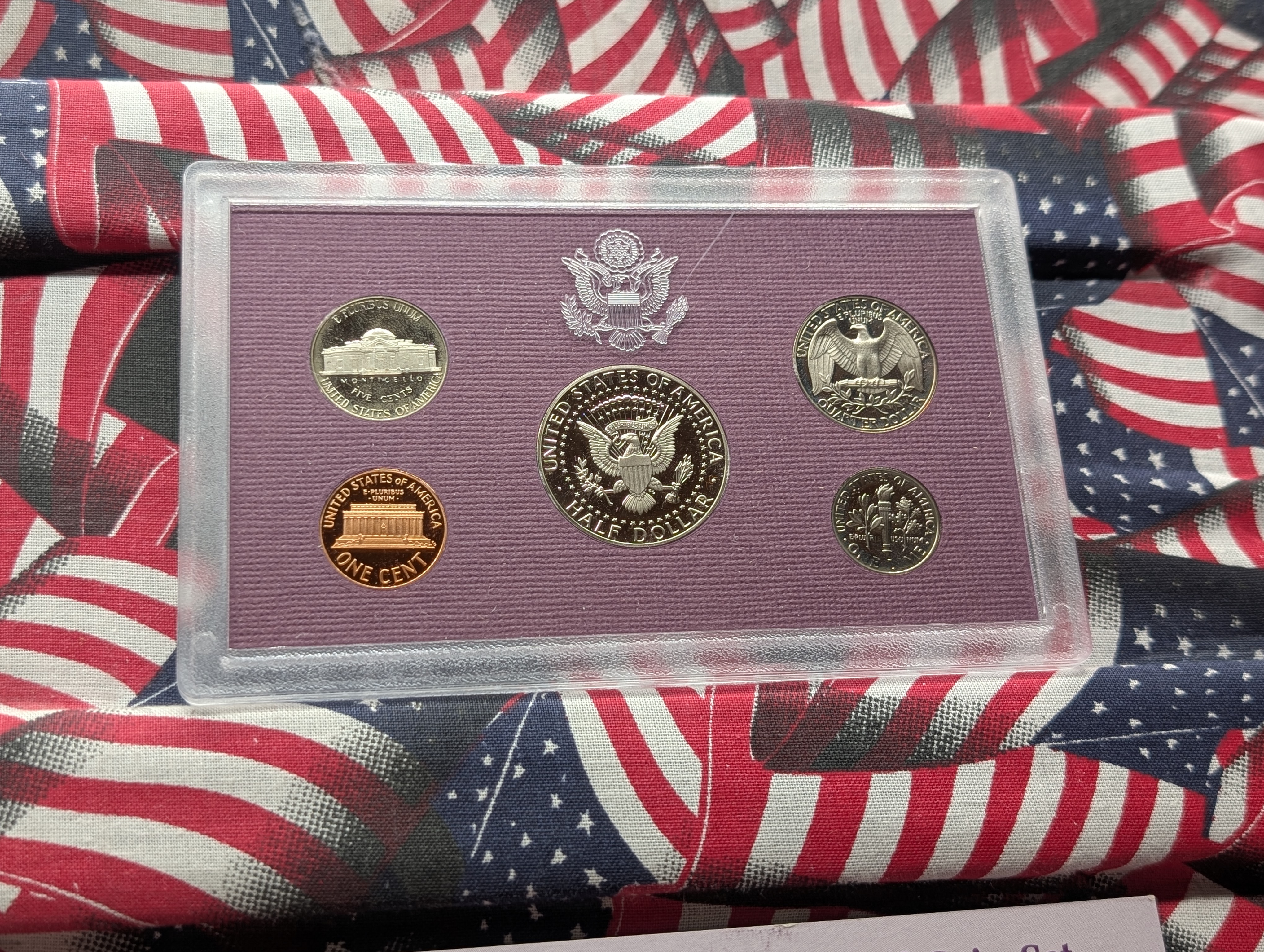 1989-S U.S. Mint Proof Set in OGP w/ COA