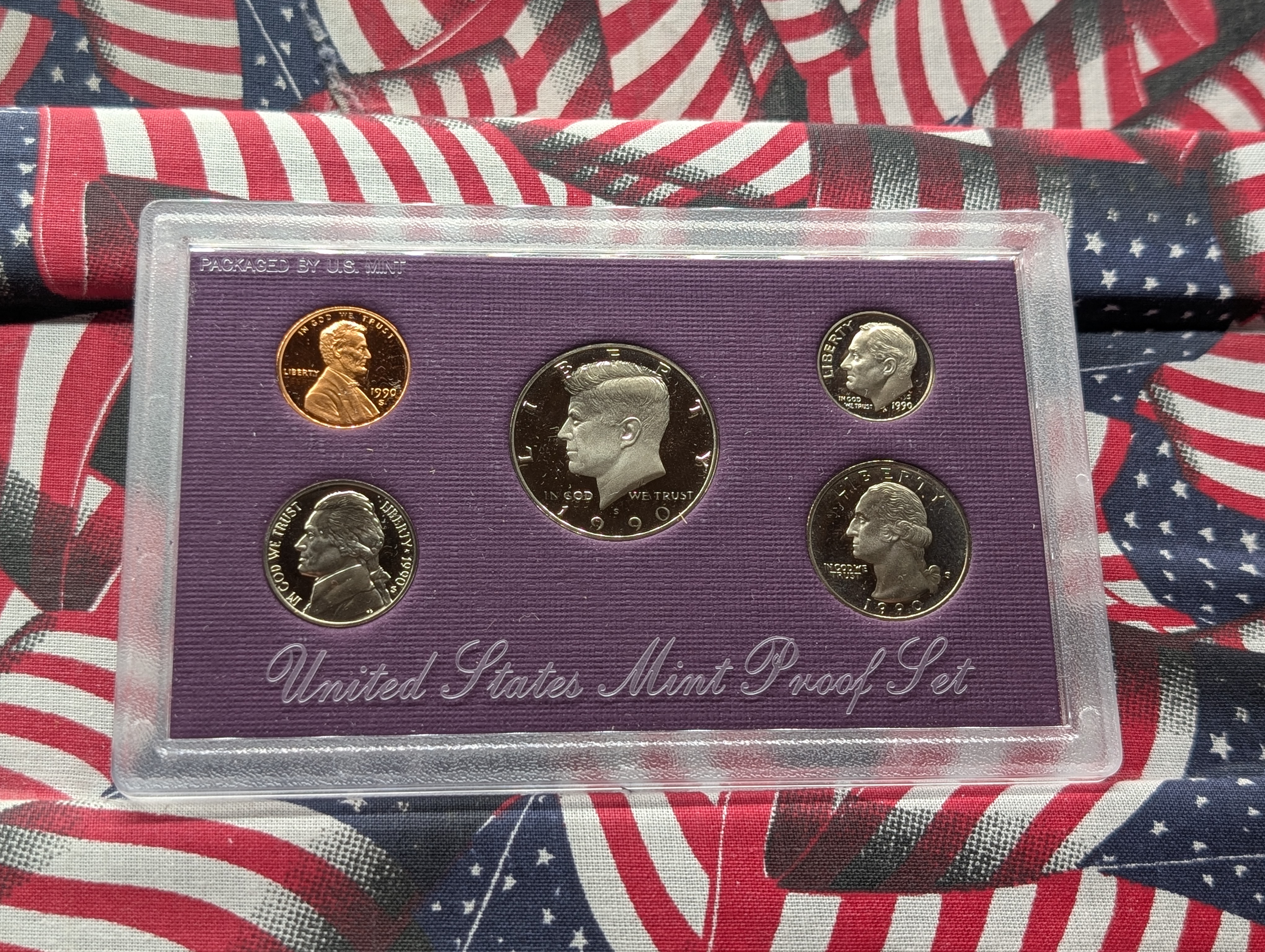 1990-S U.S. Mint Proof Set in OGP w/ COA