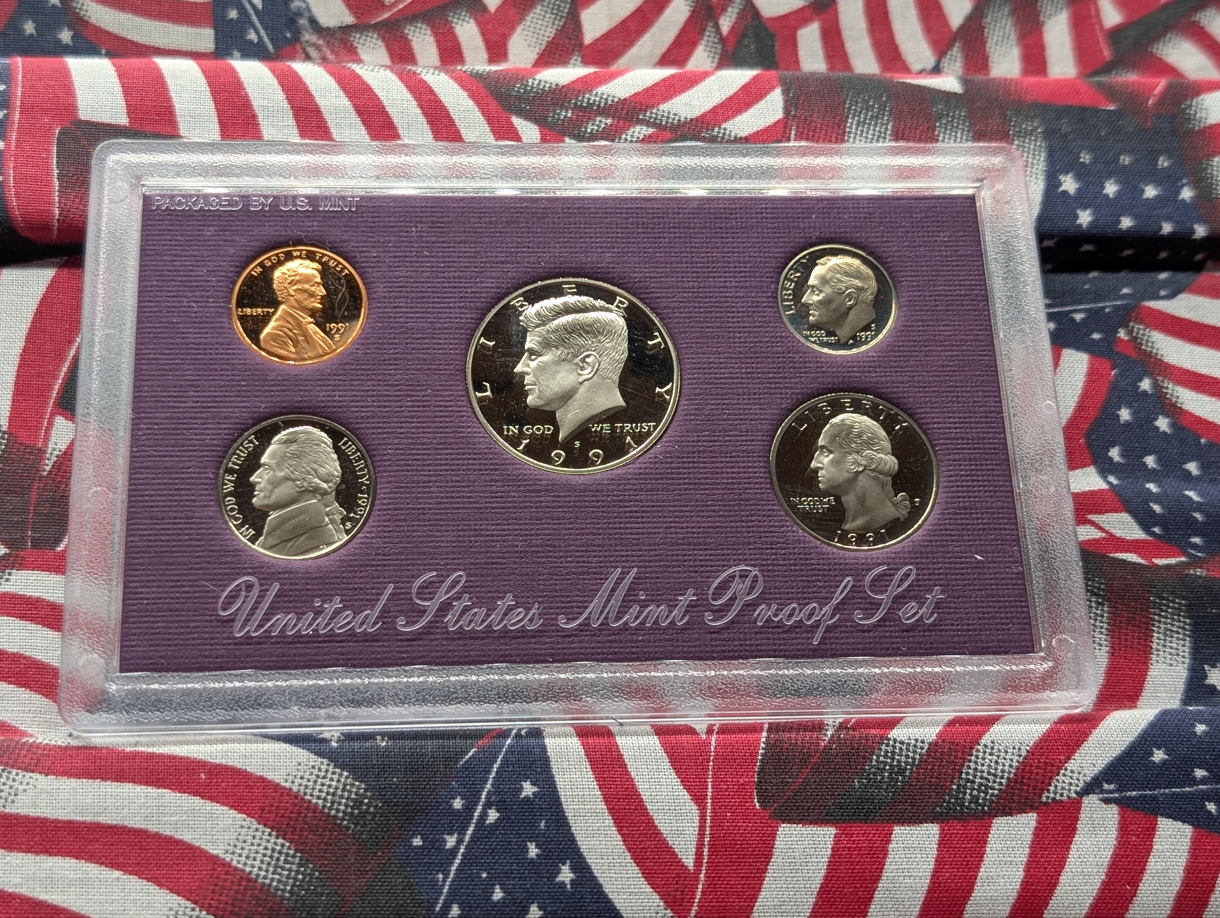 1991-S U.S. Mint Proof Set in OGP w/ COA