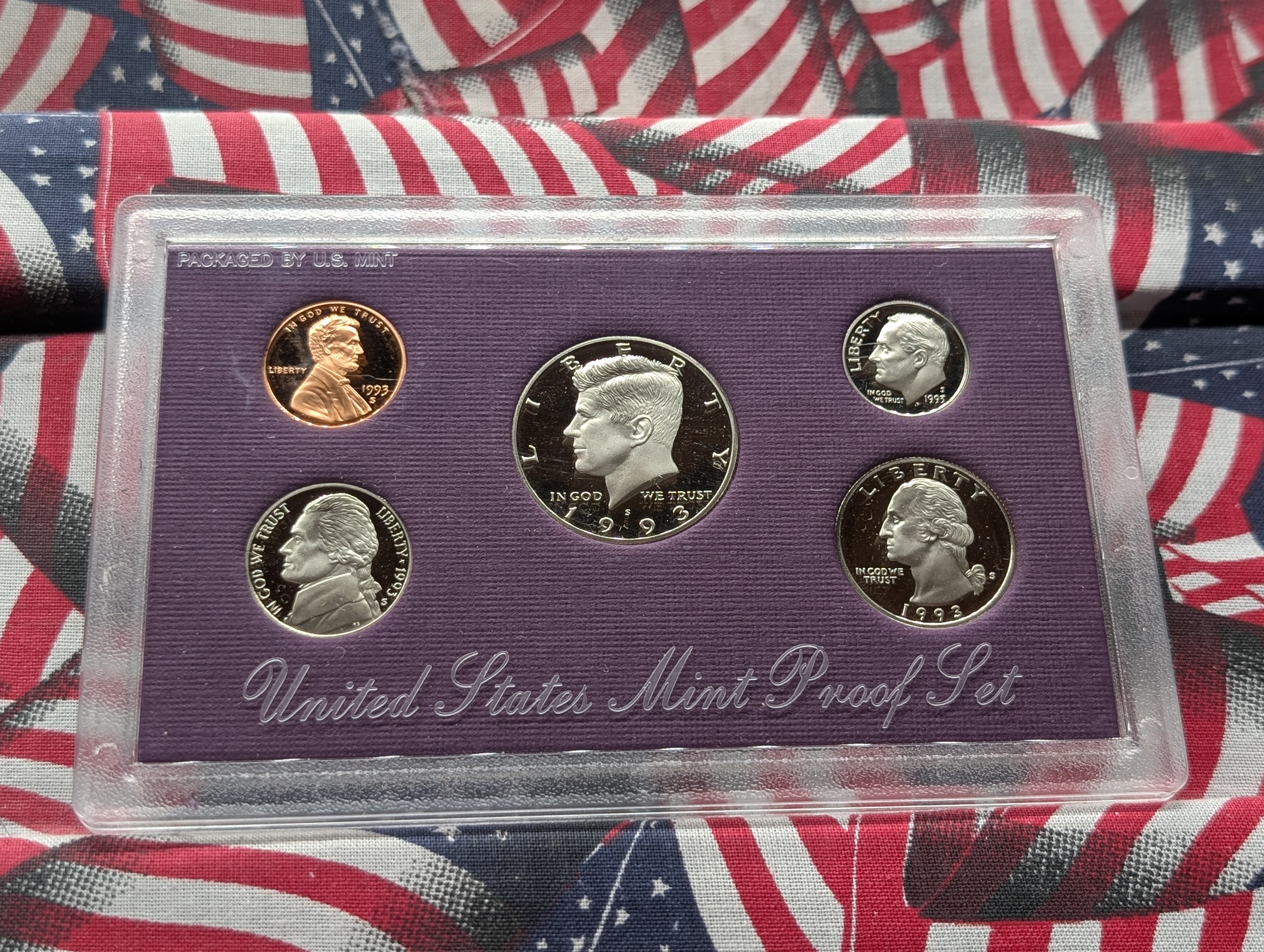 1993-S U.S. Mint Proof Set in OGP w/ COA