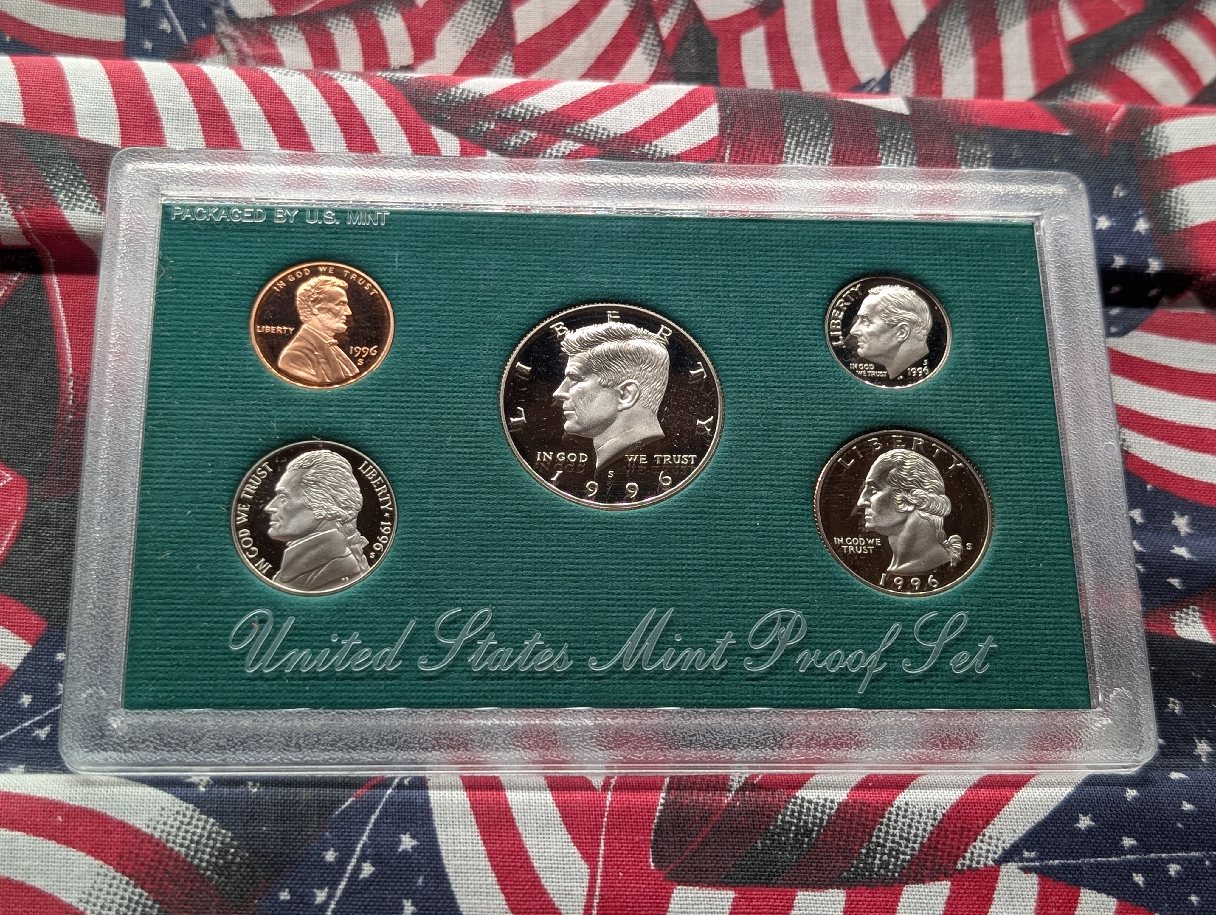 1996-S U.S. Mint Proof Set in OGP w/ COA
