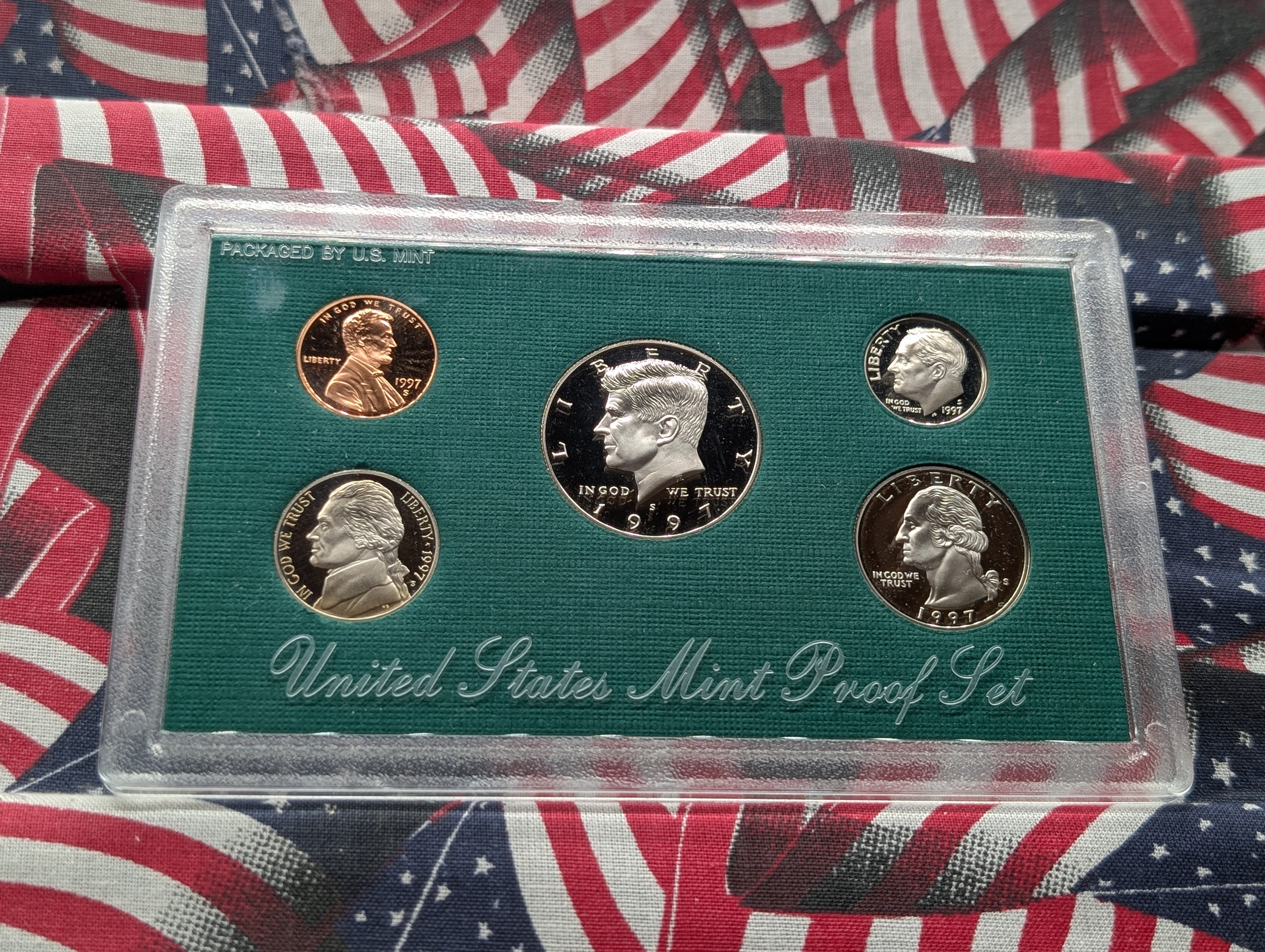1997-S U.S. Mint Proof Set in OGP w/ COA