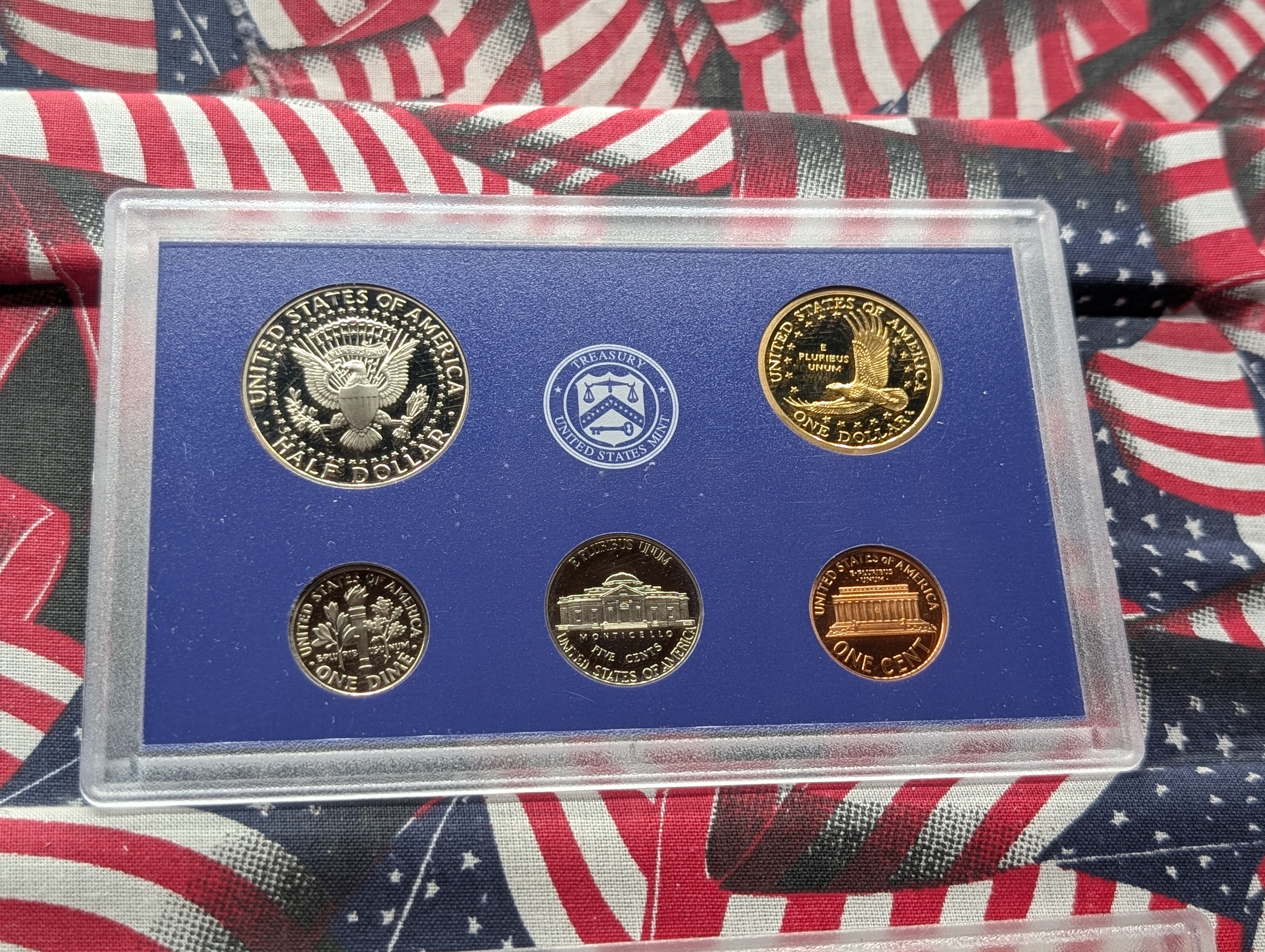 2000-S U.S. Mint Proof Set with State Quarters in OGP w/ COA