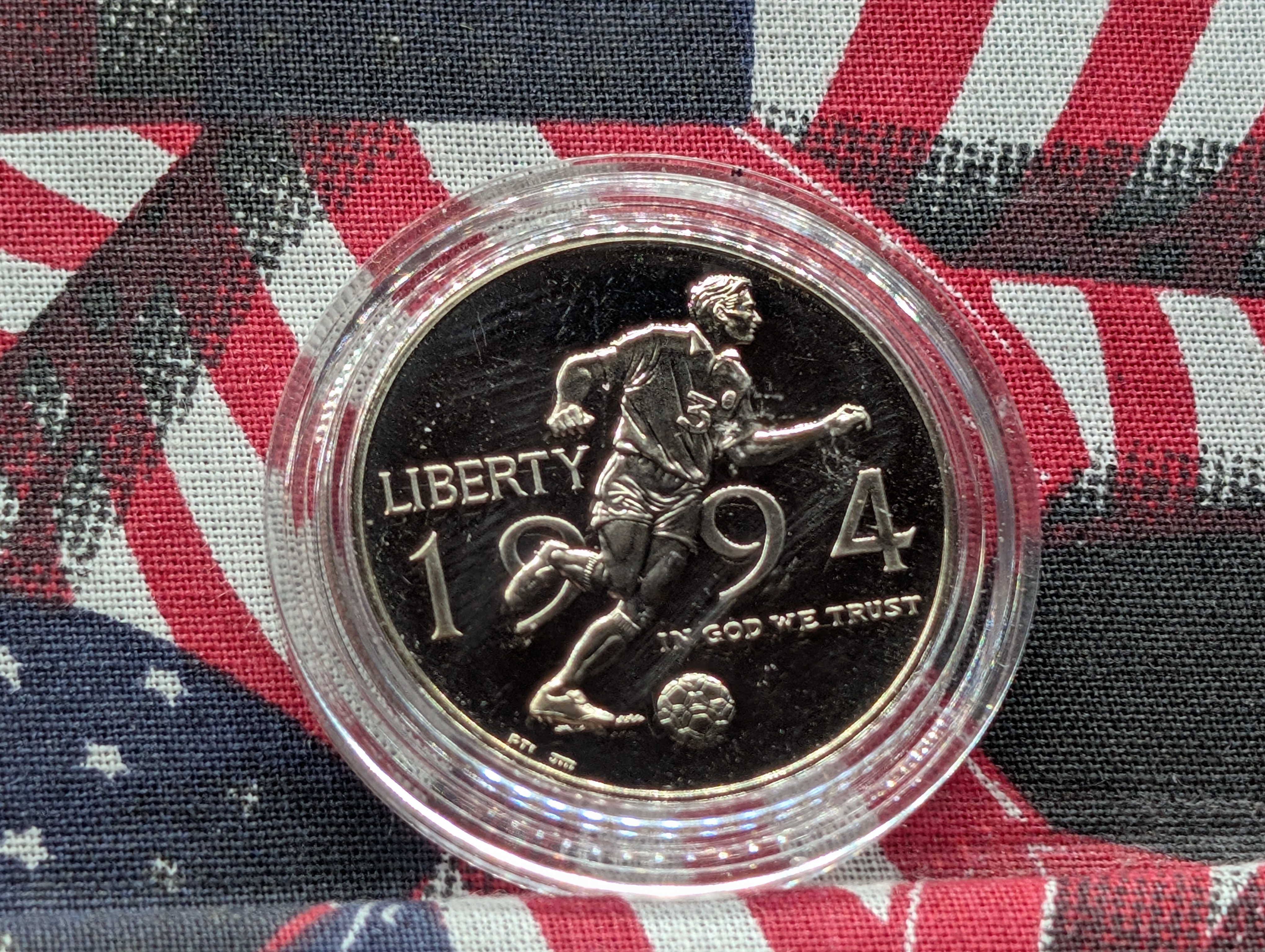 1994-P World Cup Soccer Comm. Half Dollar