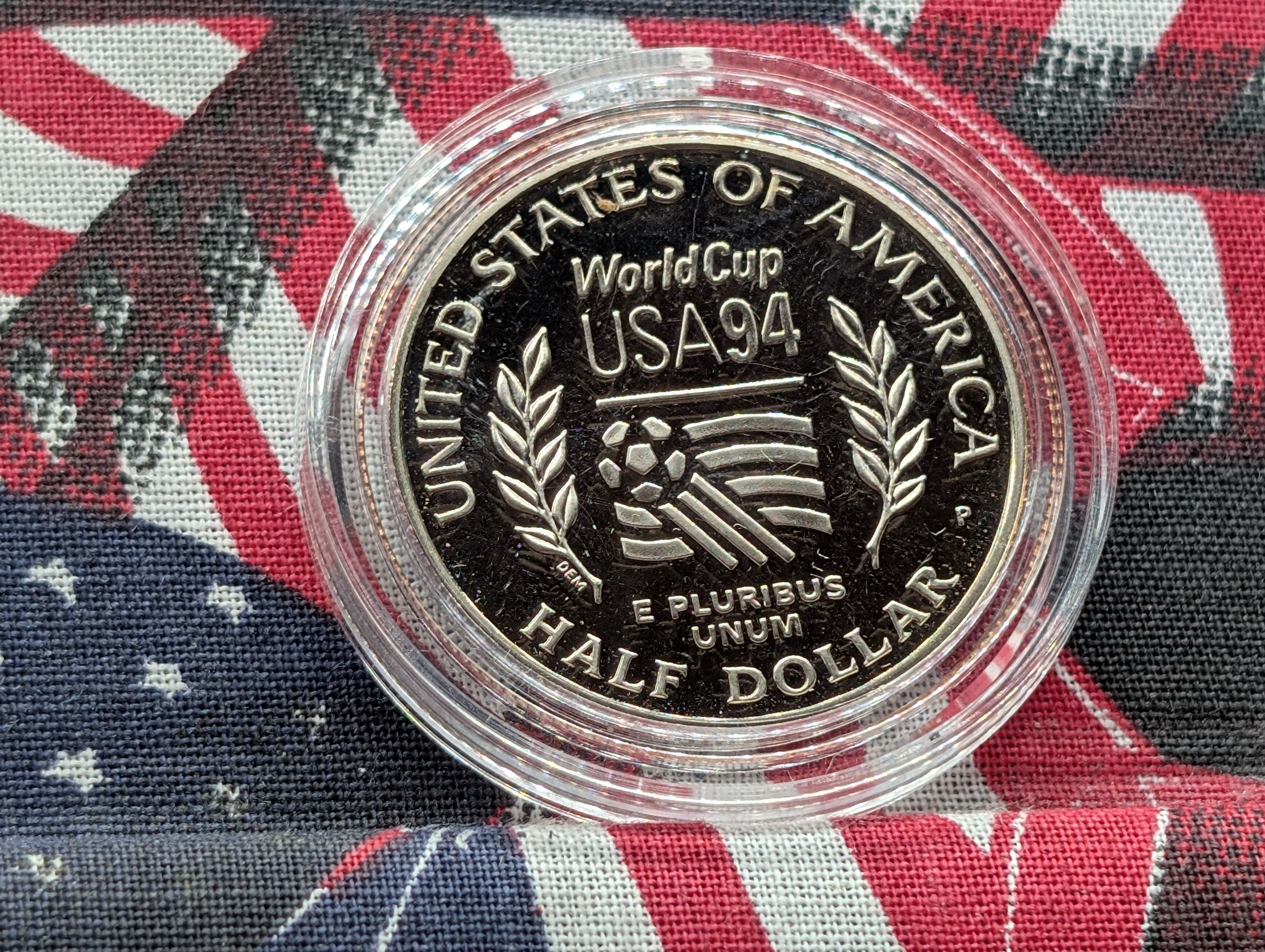 1994-P World Cup Soccer Comm. Half Dollar