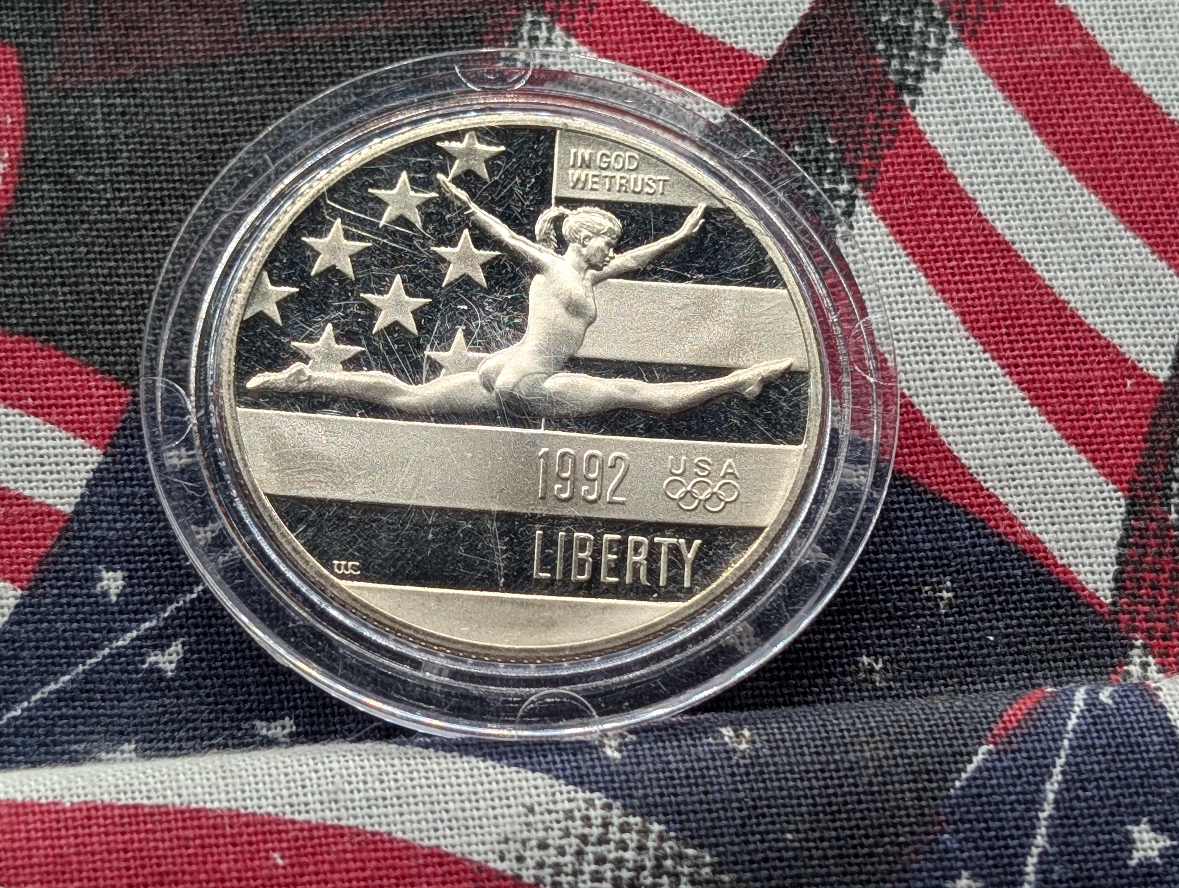 1992-S Proof Olympic Commemorative Half Dollar