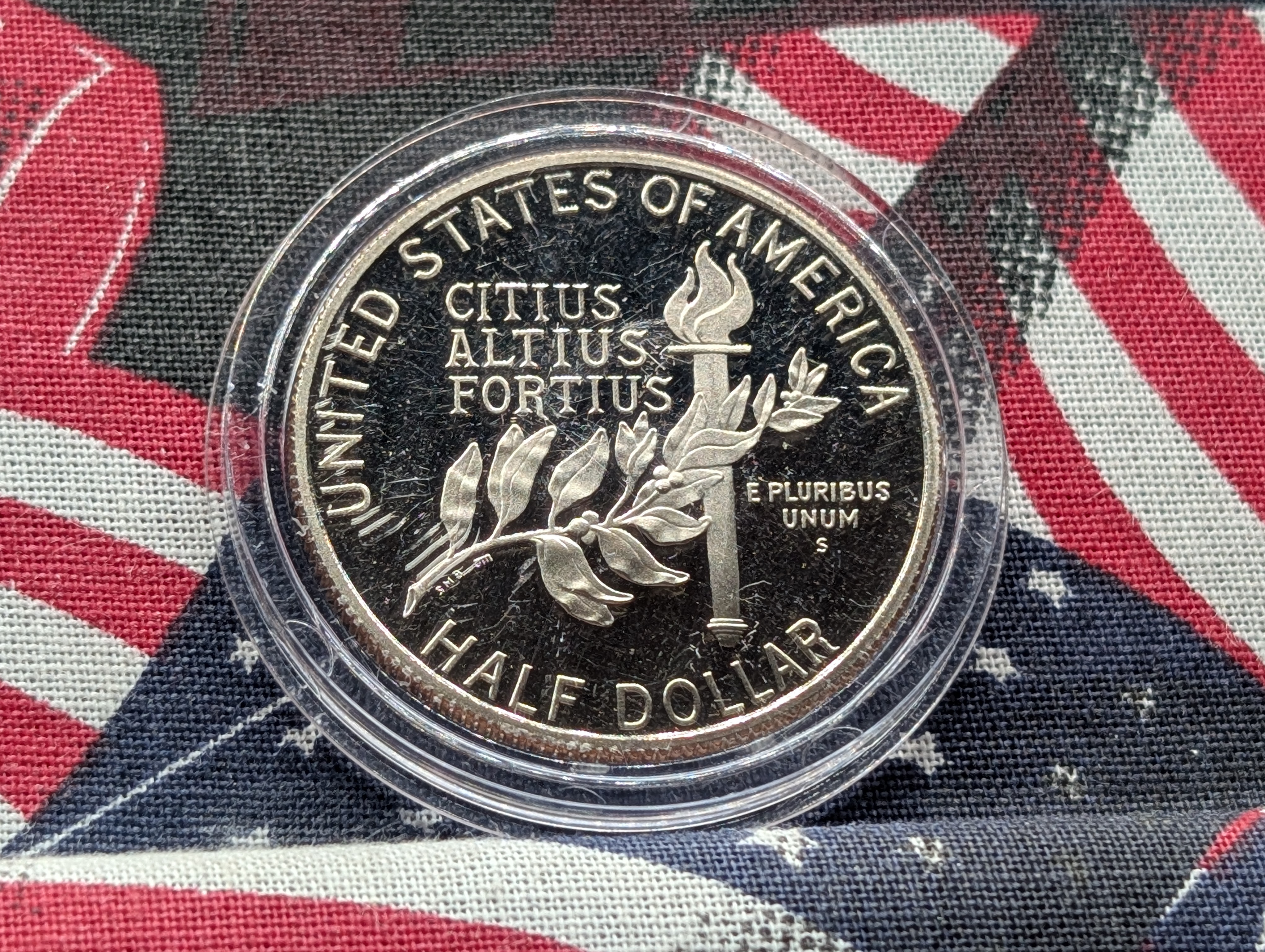 1992-S Proof Olympic Commemorative Half Dollar