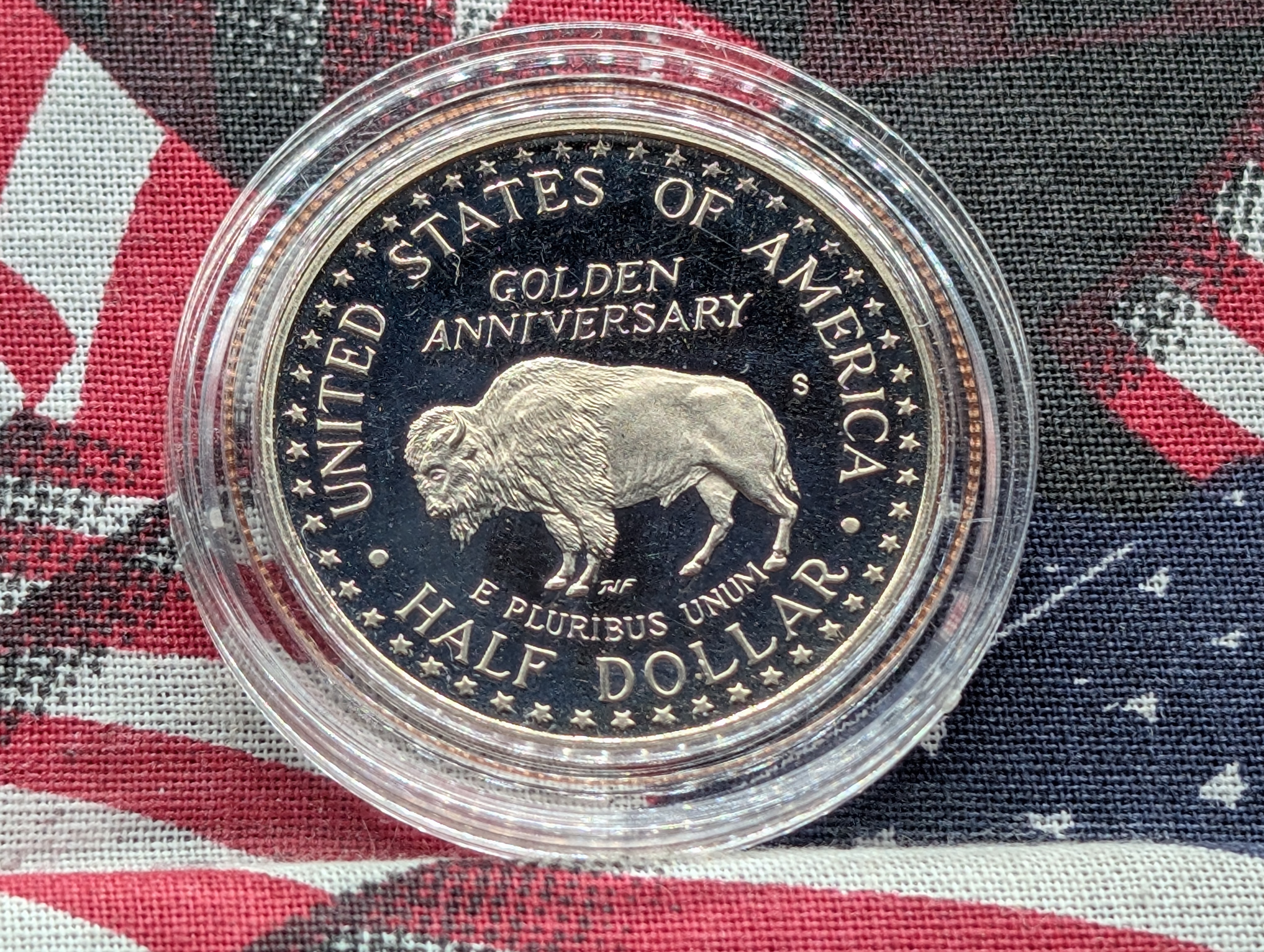 1991-S Mount Rushmore Golden Anniversary Proof Half Dollar