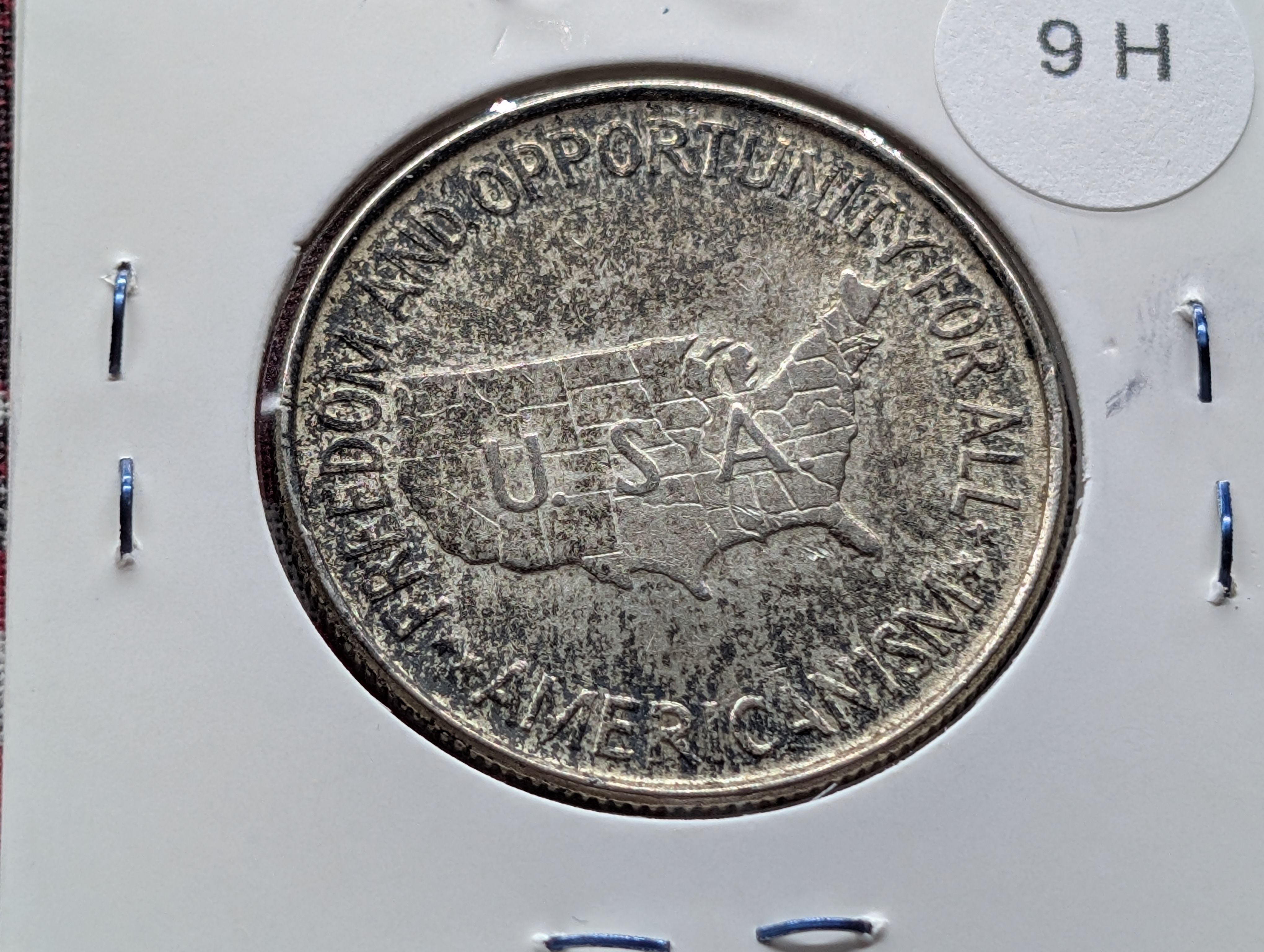 1952-P Carver-Washington Comm. Half Dollar, 90% Silver