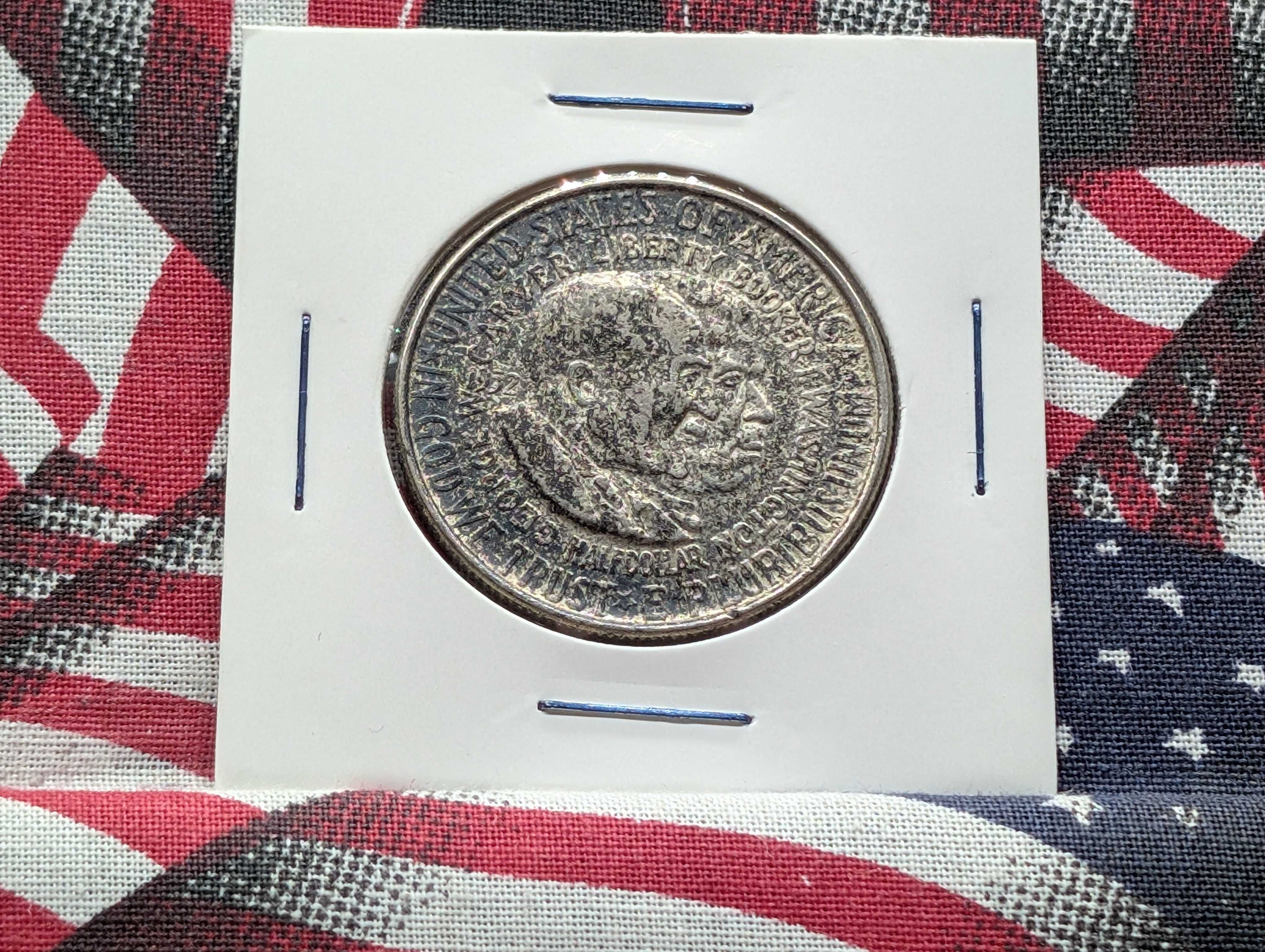 1952-P Carver-Washington Comm. Half Dollar, 90% Silver