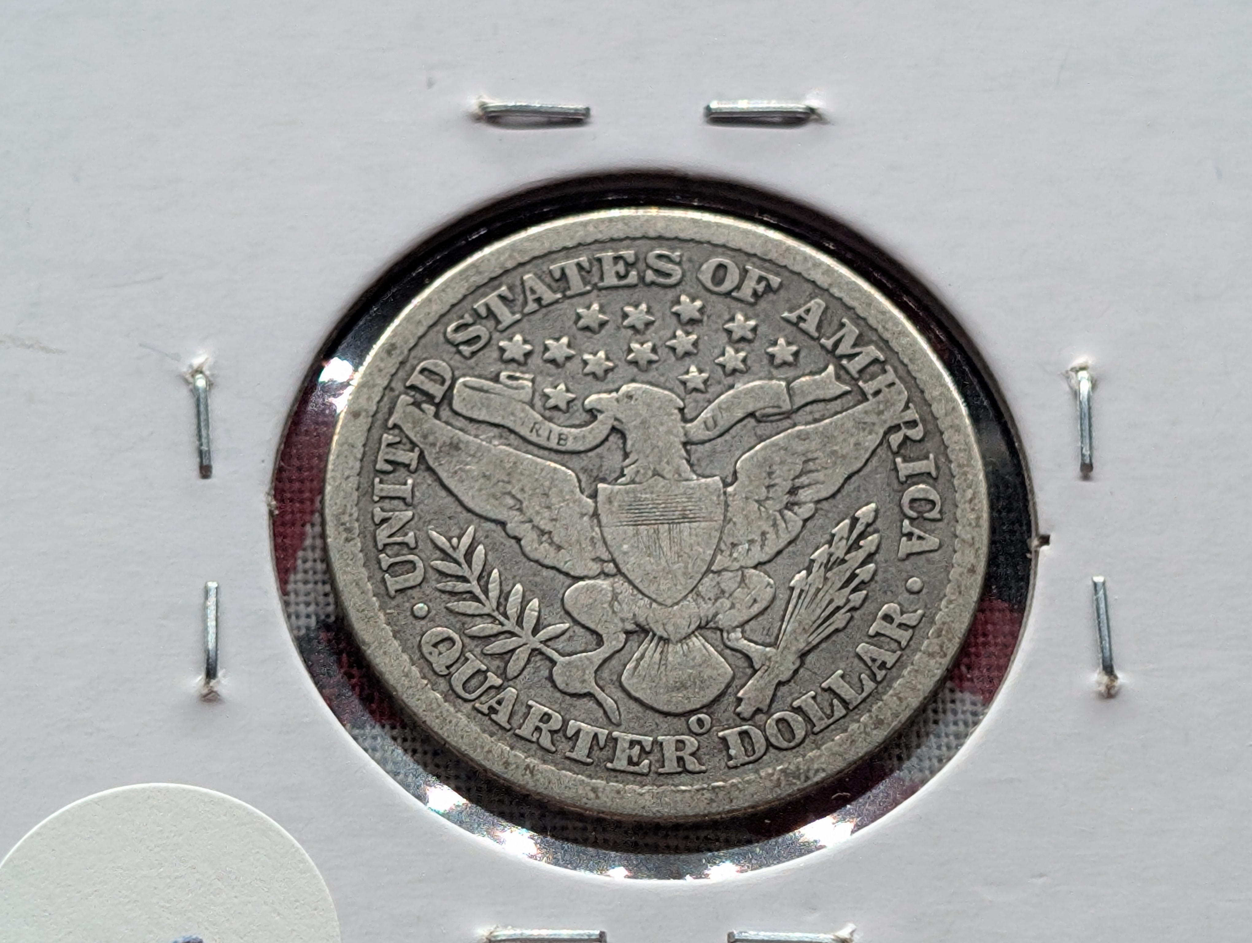1898-O Barber 90% Silver Quarter